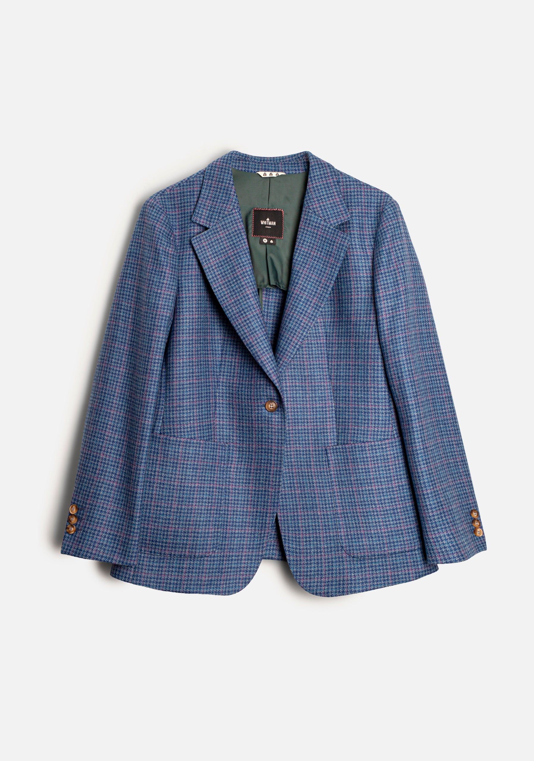 Saco M Agatha Gallineto Azul Medio