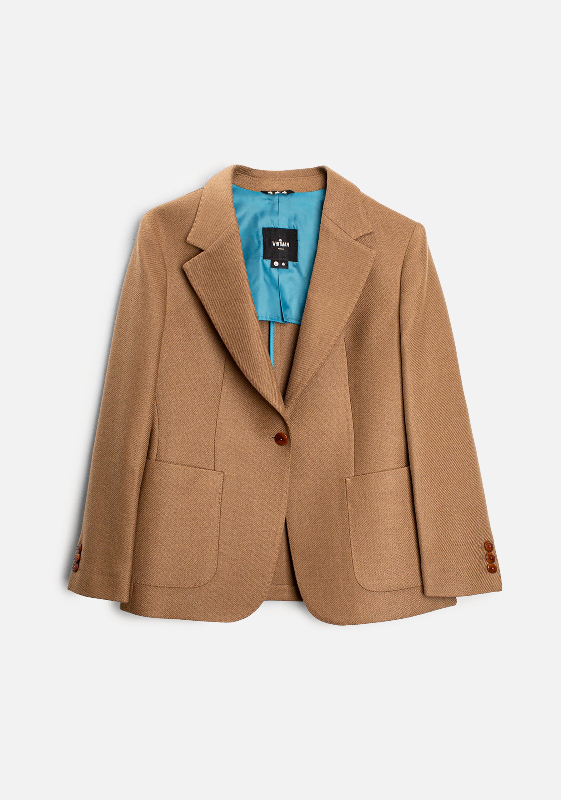 Saco M Agatha Lana Unicolor Camel