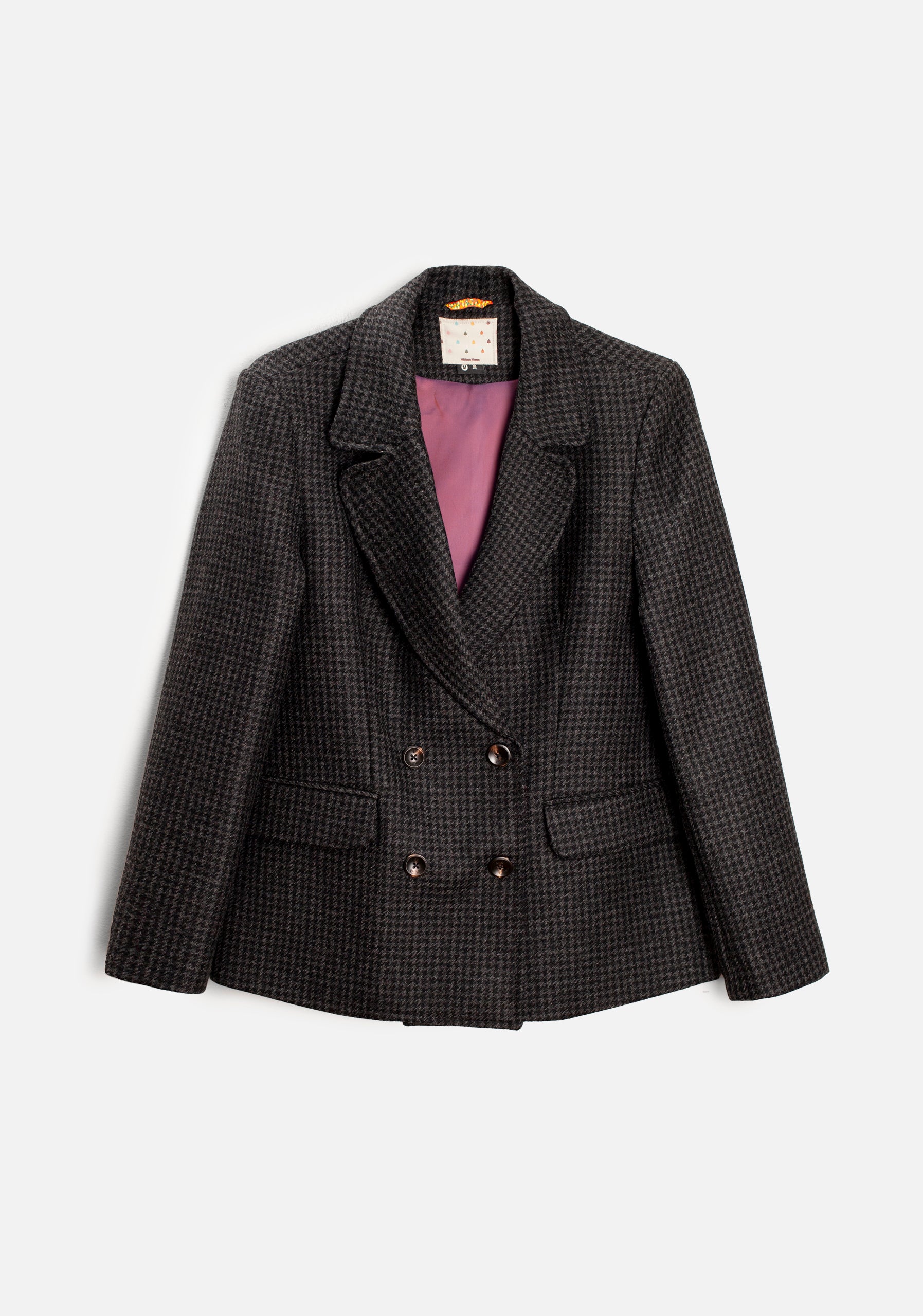 Blazer M Madisson Principe de Gales Gris Osc