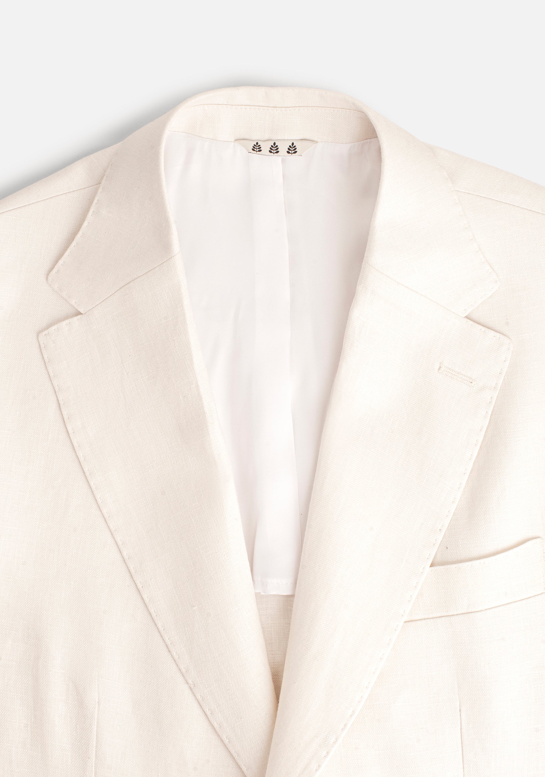 Saco H Murano Lino Marfil