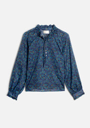 Blusa M Amelia Estampado Azul