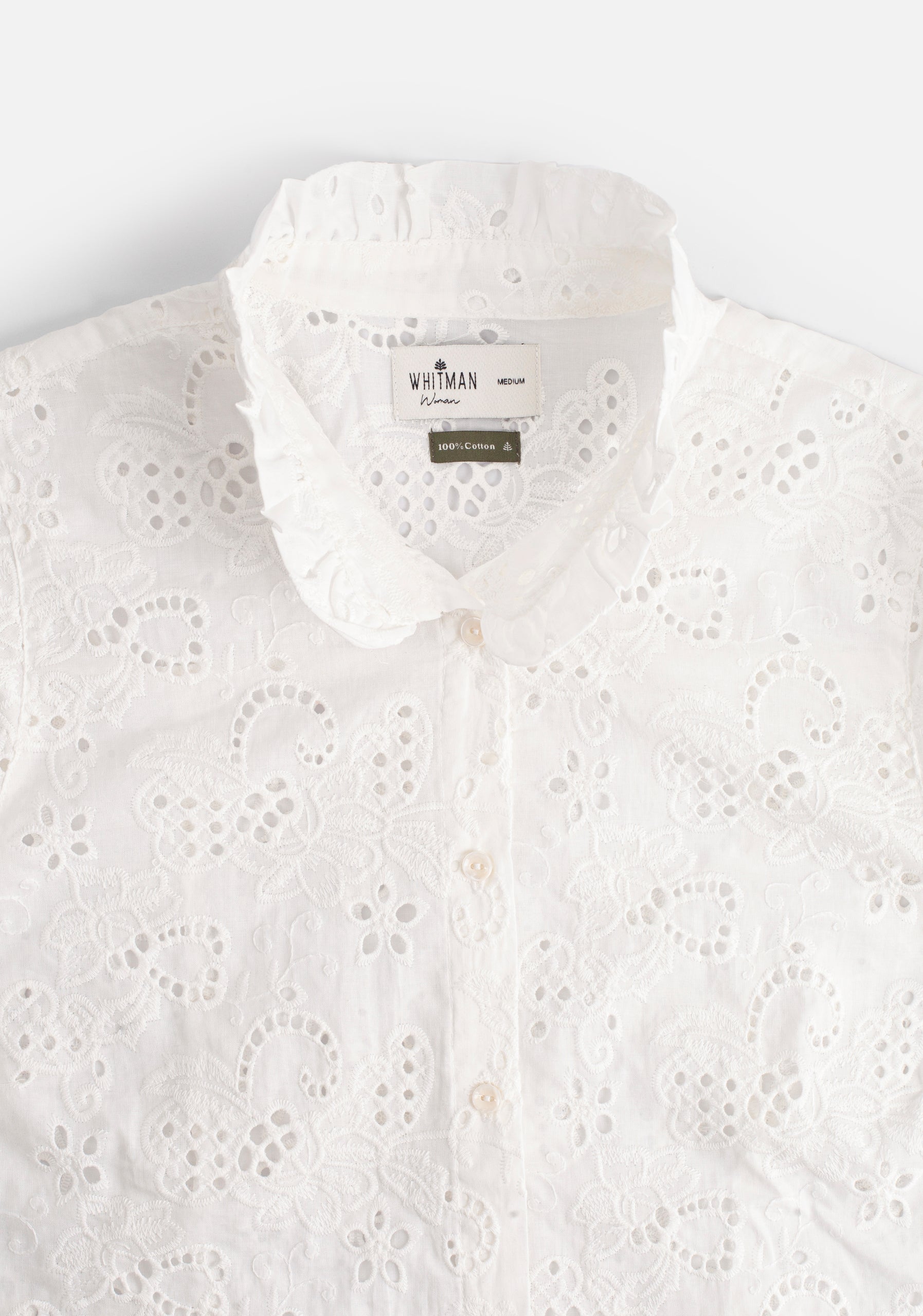 Blusa M Emily Ojalillo Blanco V1