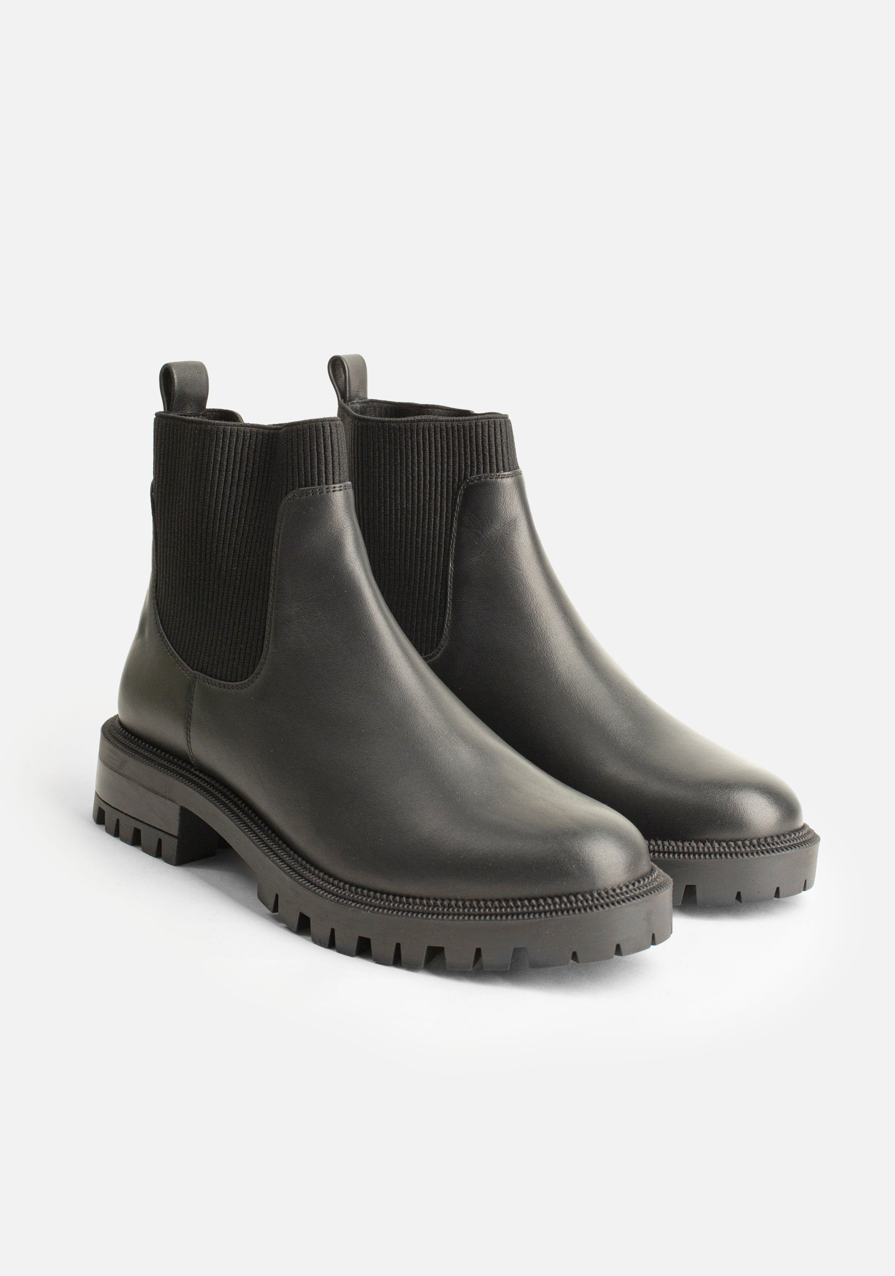 Botas Chelsea Mujer Negro