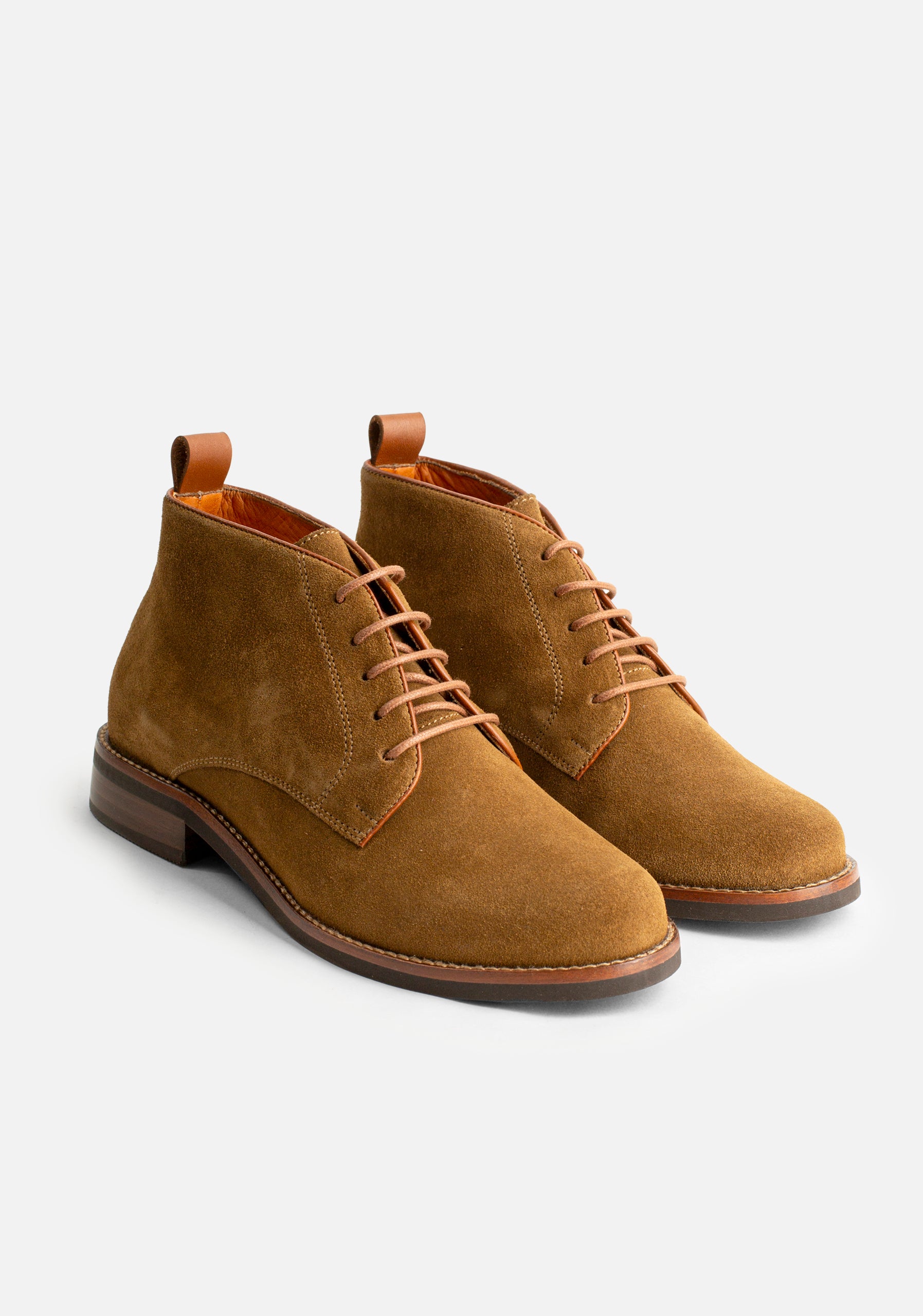Botas Ferrara Gamuza Cafe
