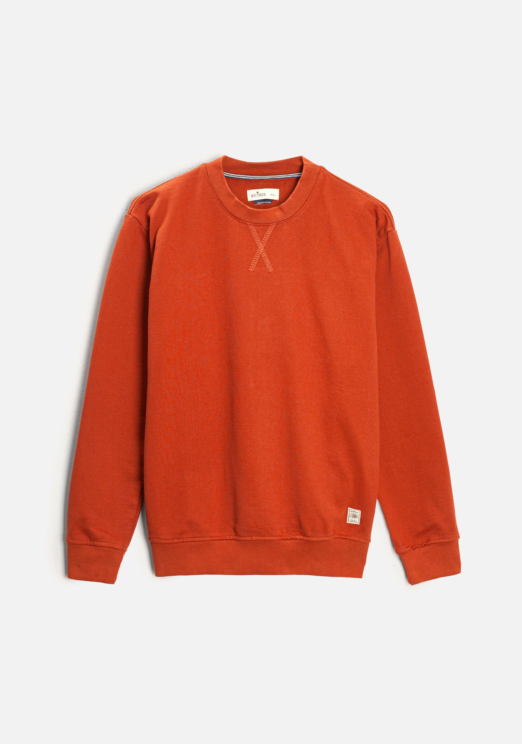 Buzo H Crew Neck Unicolor Terracota