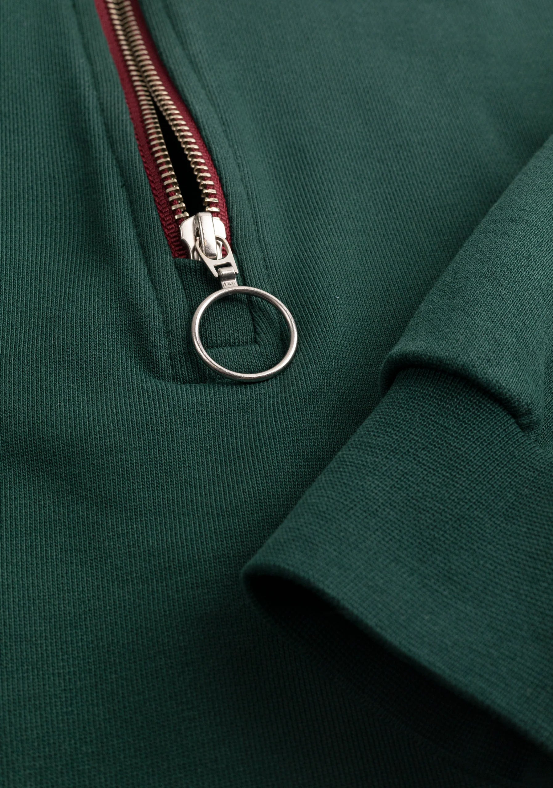 Sweater Half Zip Missouri Verde