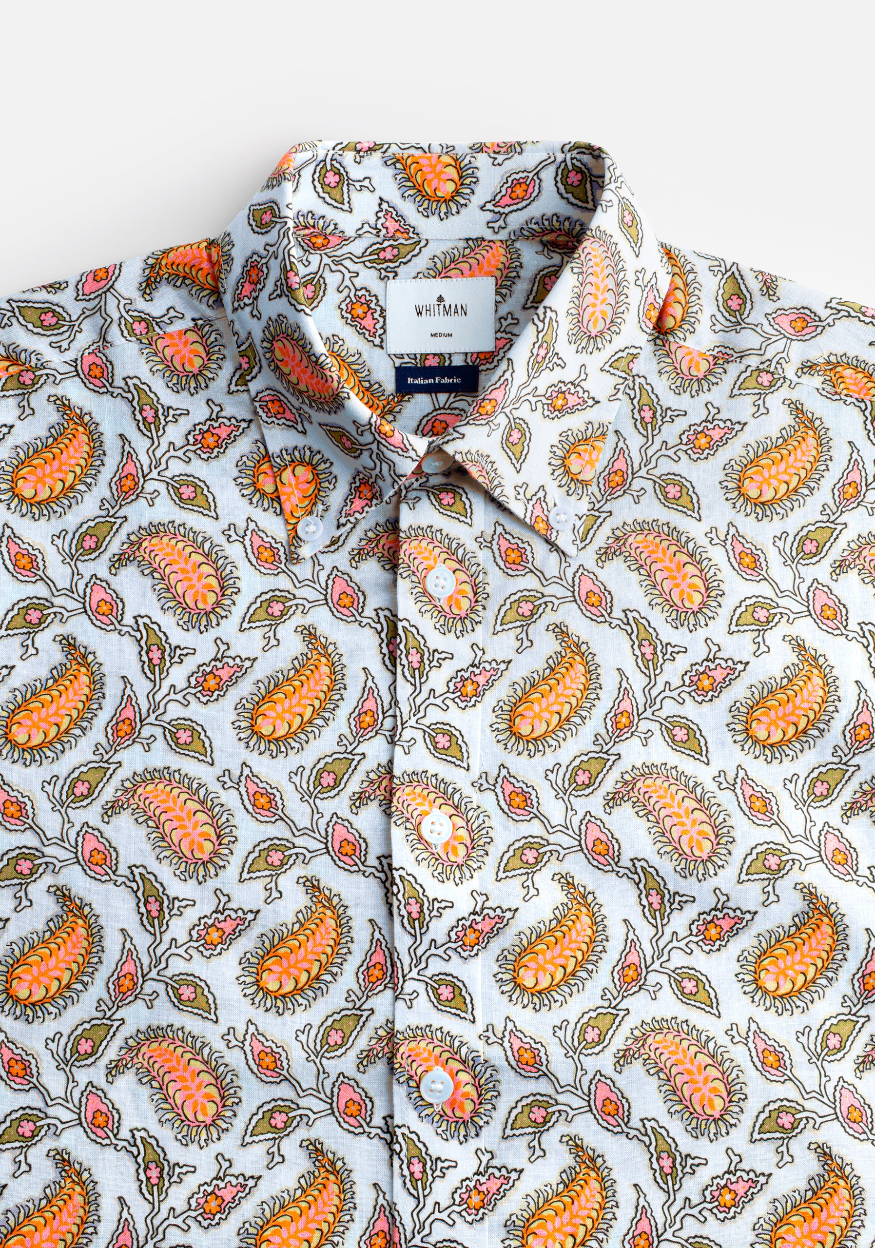 Camisa Cdb Arab. Fondo Marfil