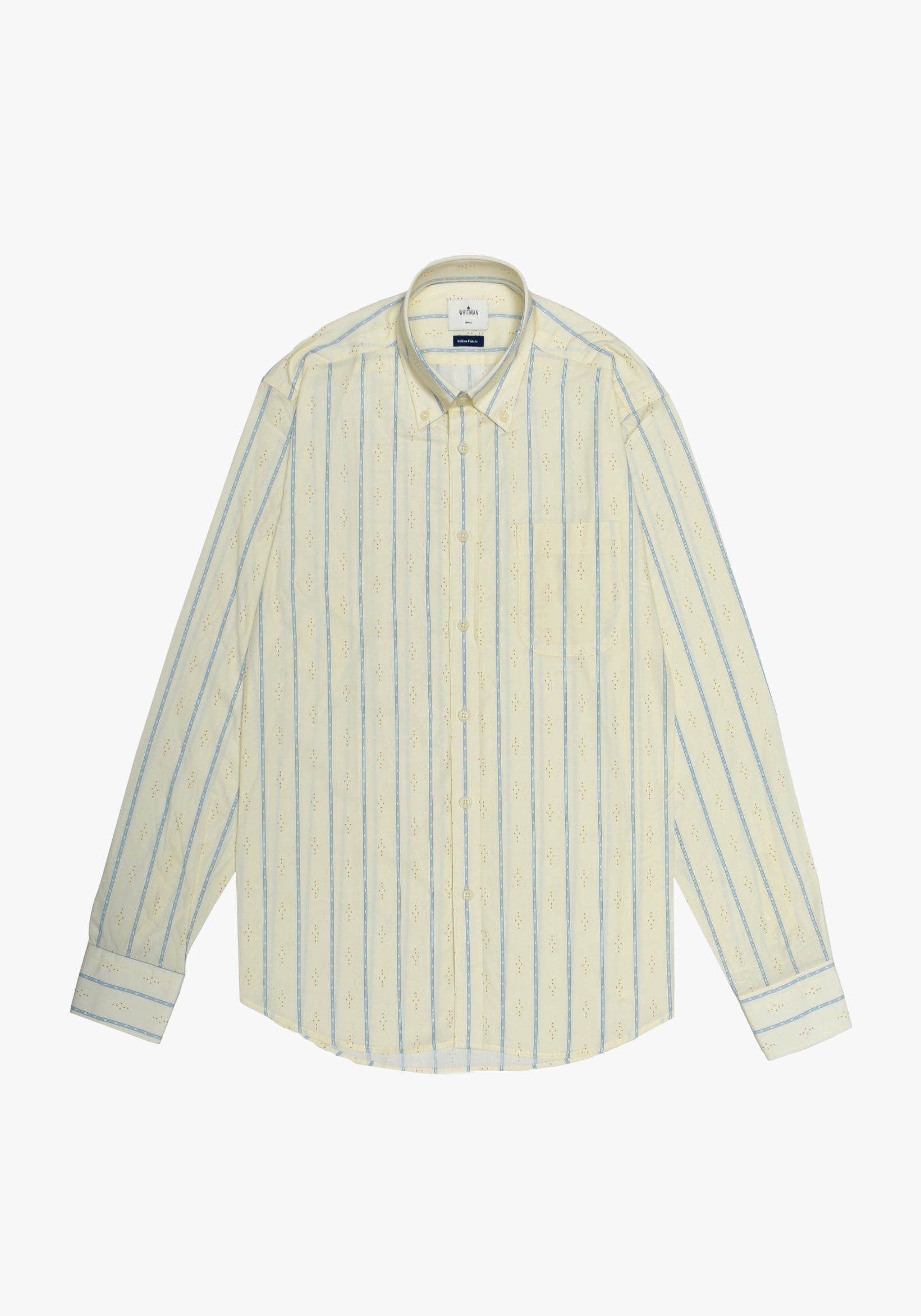 Camisa Cdb Rayas Fondo Amarillo