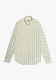Camisa Cdb Rayas Fondo Amarillo