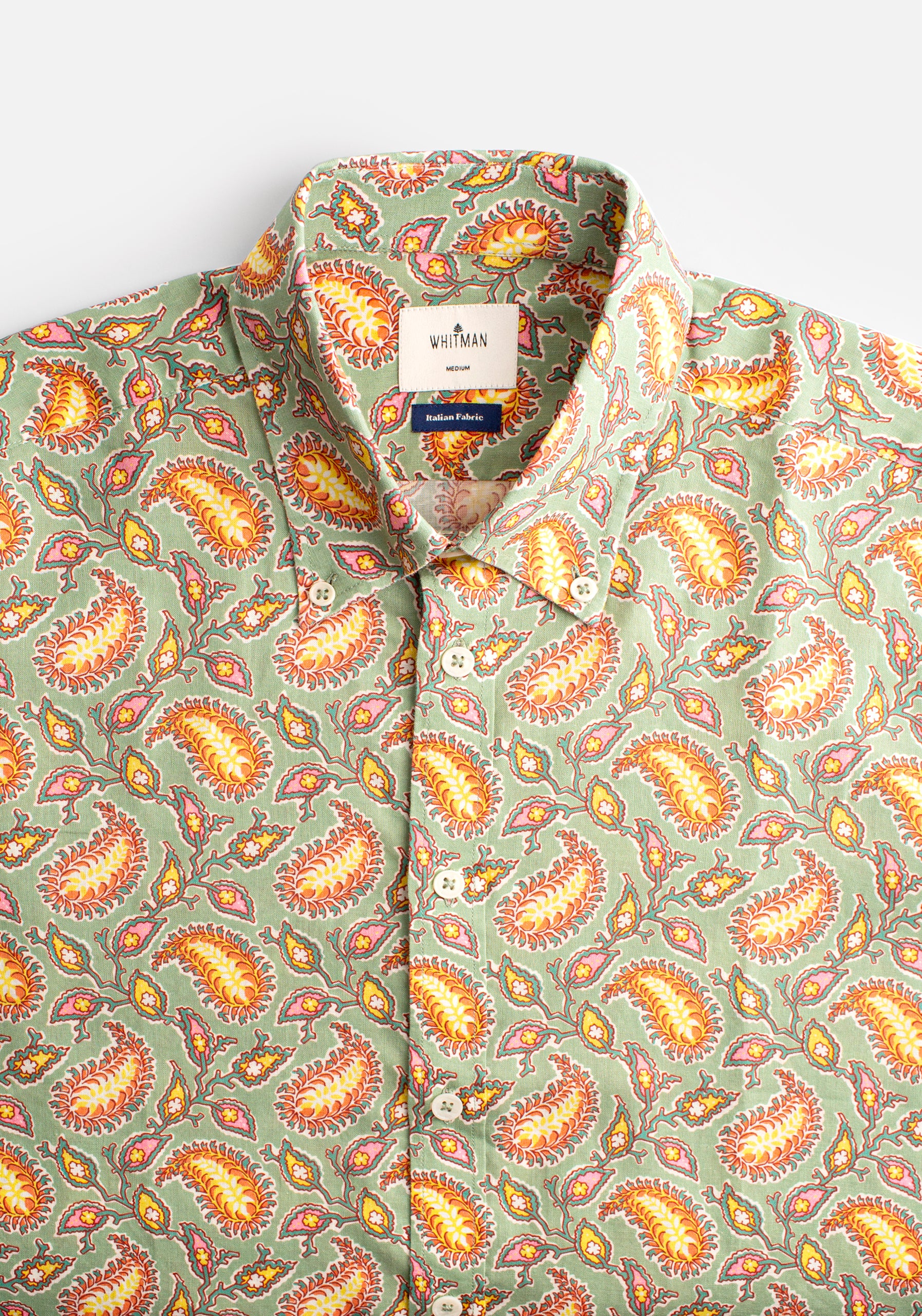 Camisa Cdb Arab. Fondo Verde