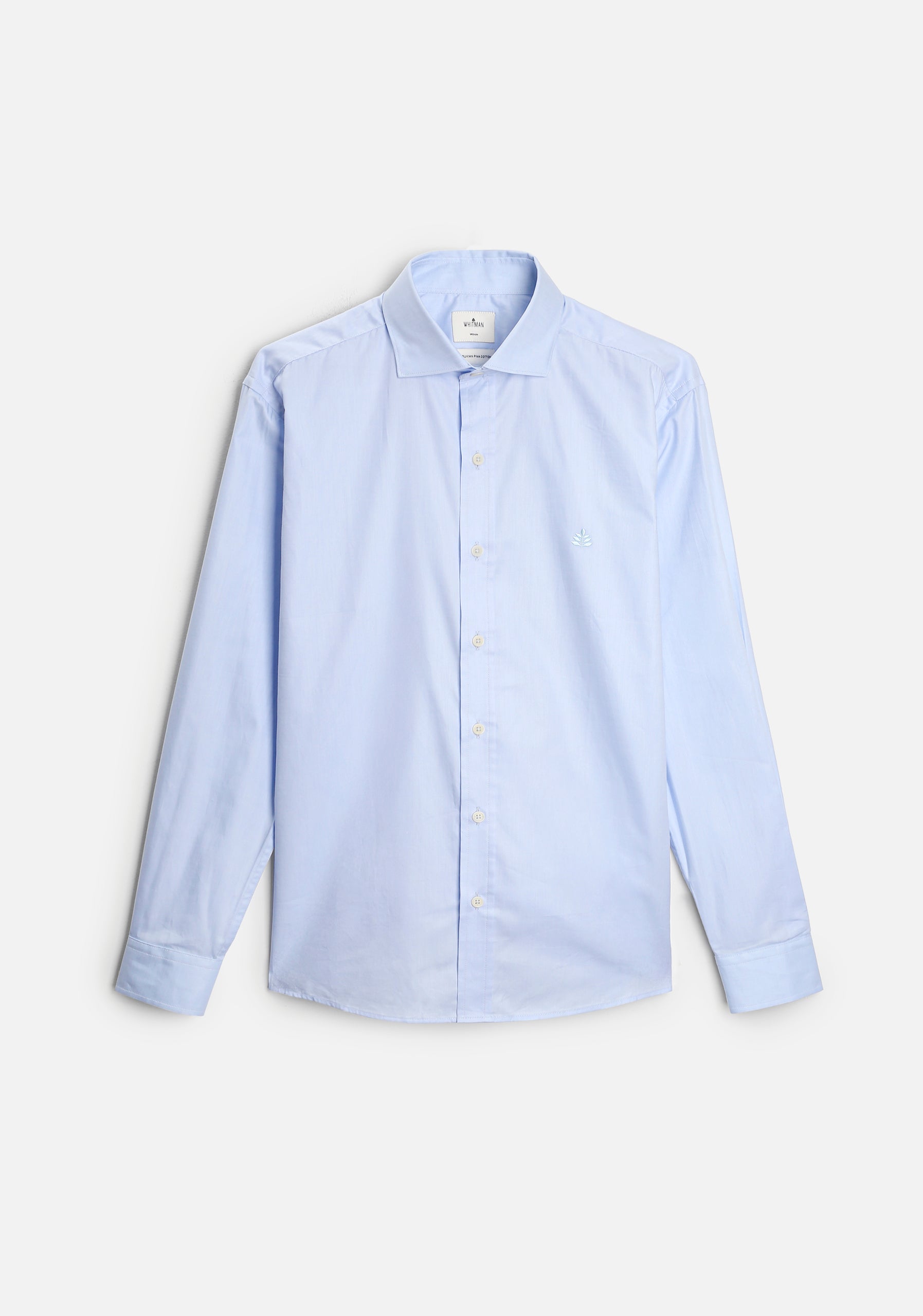 Camisa CF Unicolor L-Ant Azul Claro