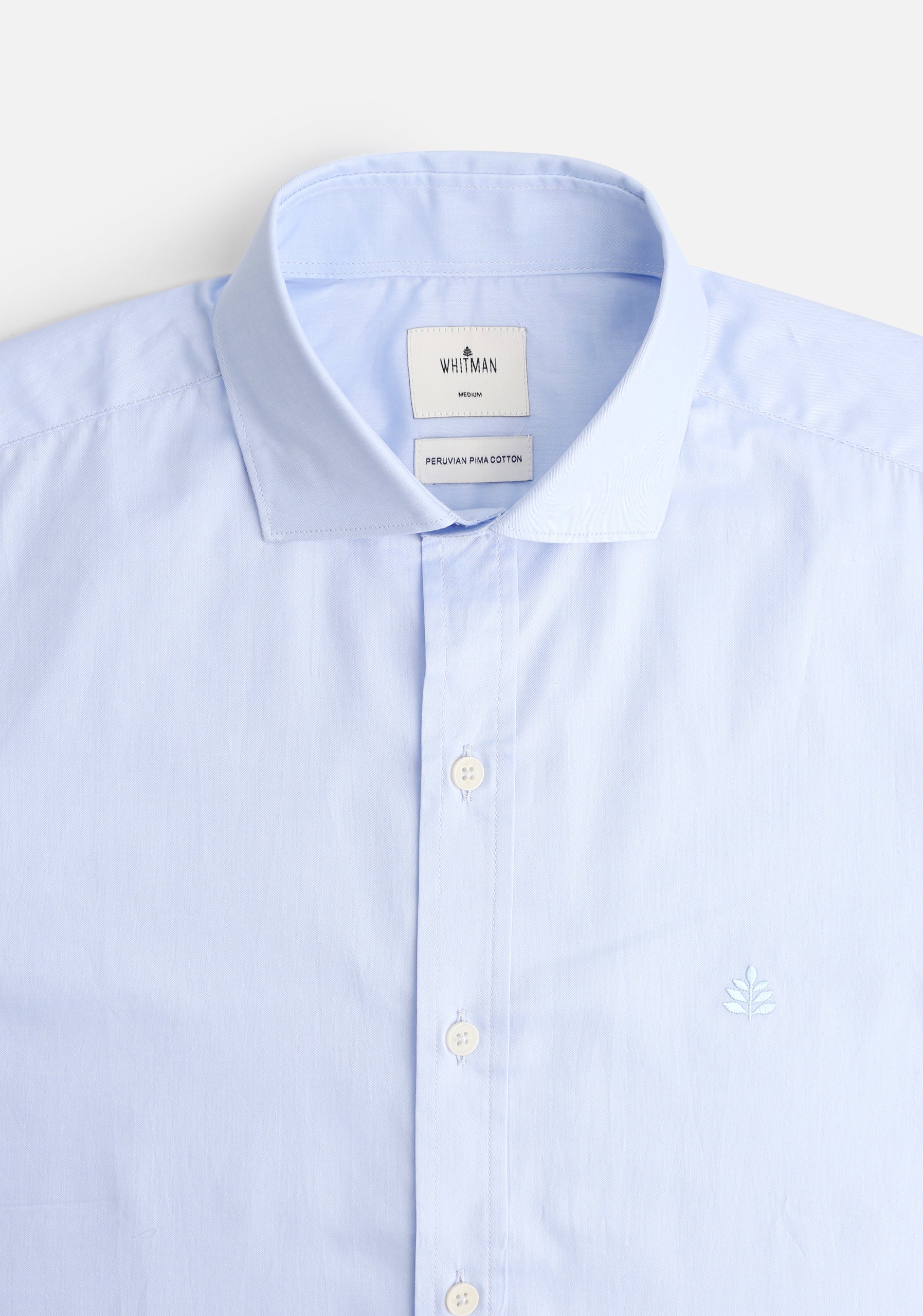 Camisa CF Unicolor L-Ant Azul Claro