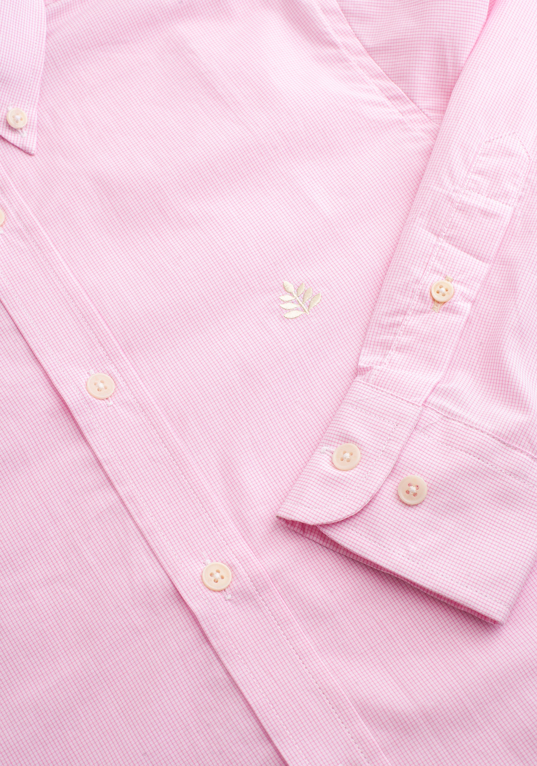 Camisa Cuadros Peq Rosada - Blanco CBD L-Mar