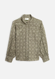 Camisa Emma Olive Ojal