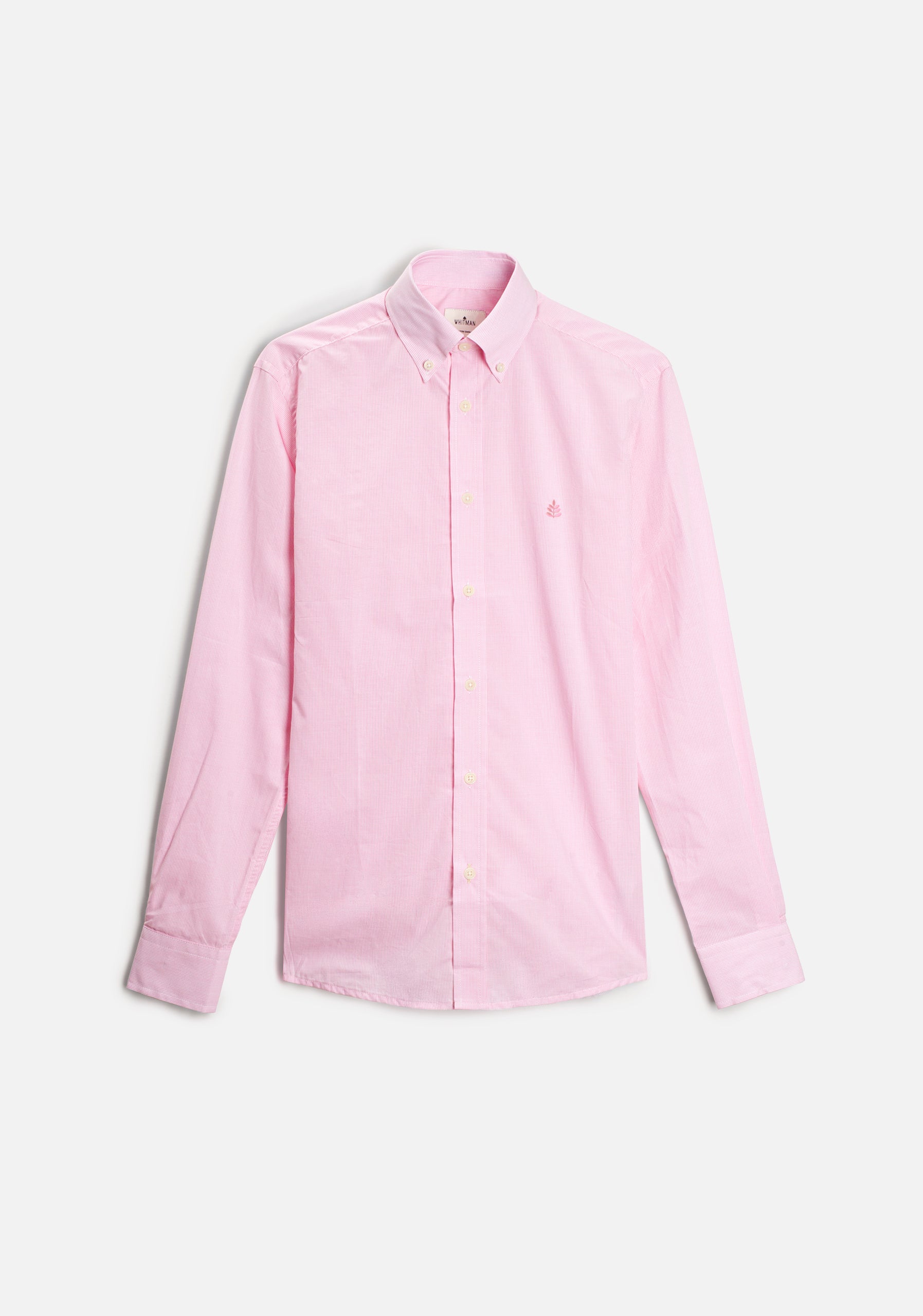 Camisa CBD Cuadros Peq. L-Atn Rosado Claro