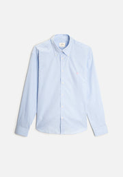Camisa H CBD Cuadros Peq L-Ros Azul Claro