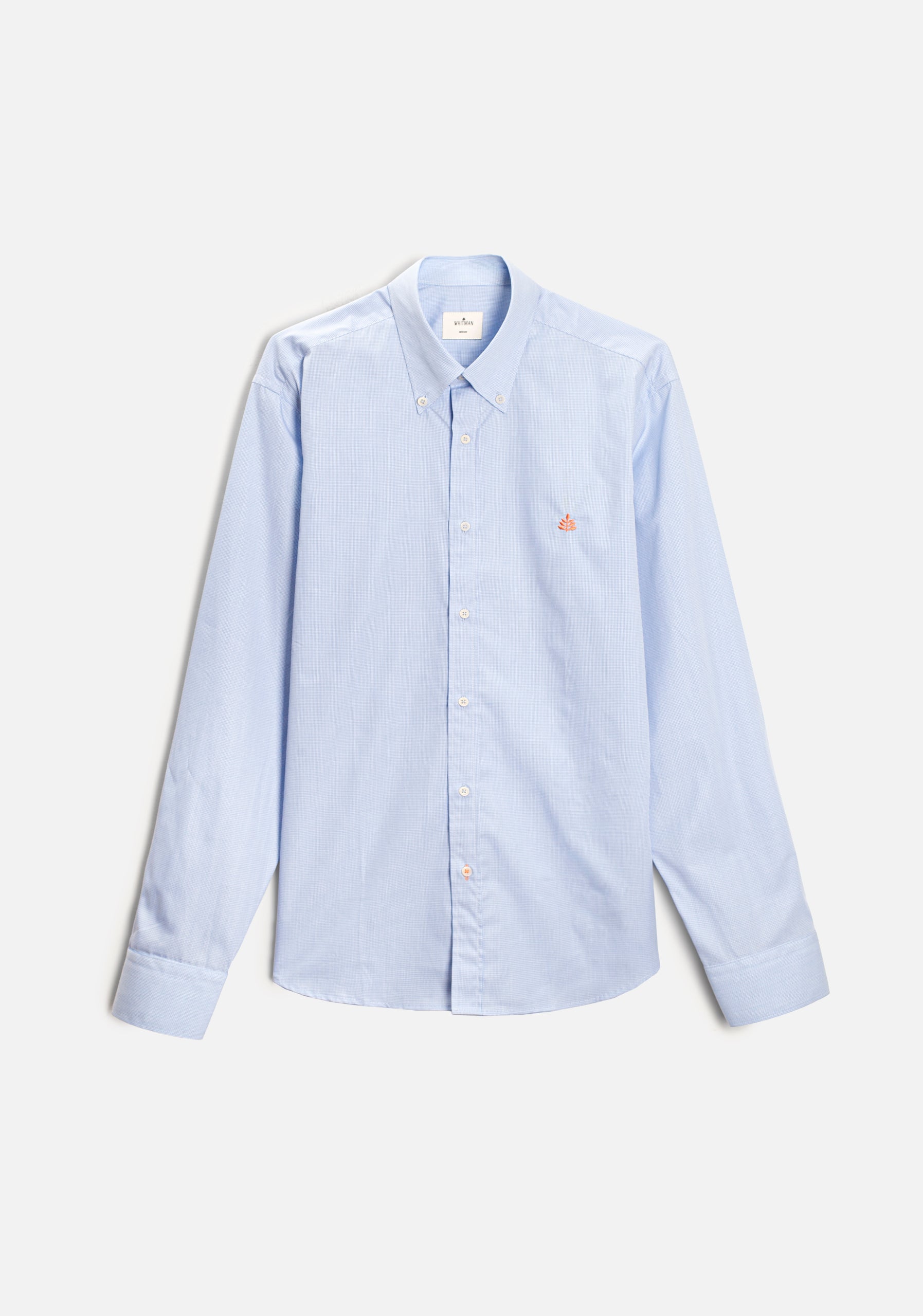 Camisa H CBD Cuadros L-Sal Azul Medio