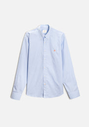 Camisa H CBD Cuadros L-Sal Azul Medio