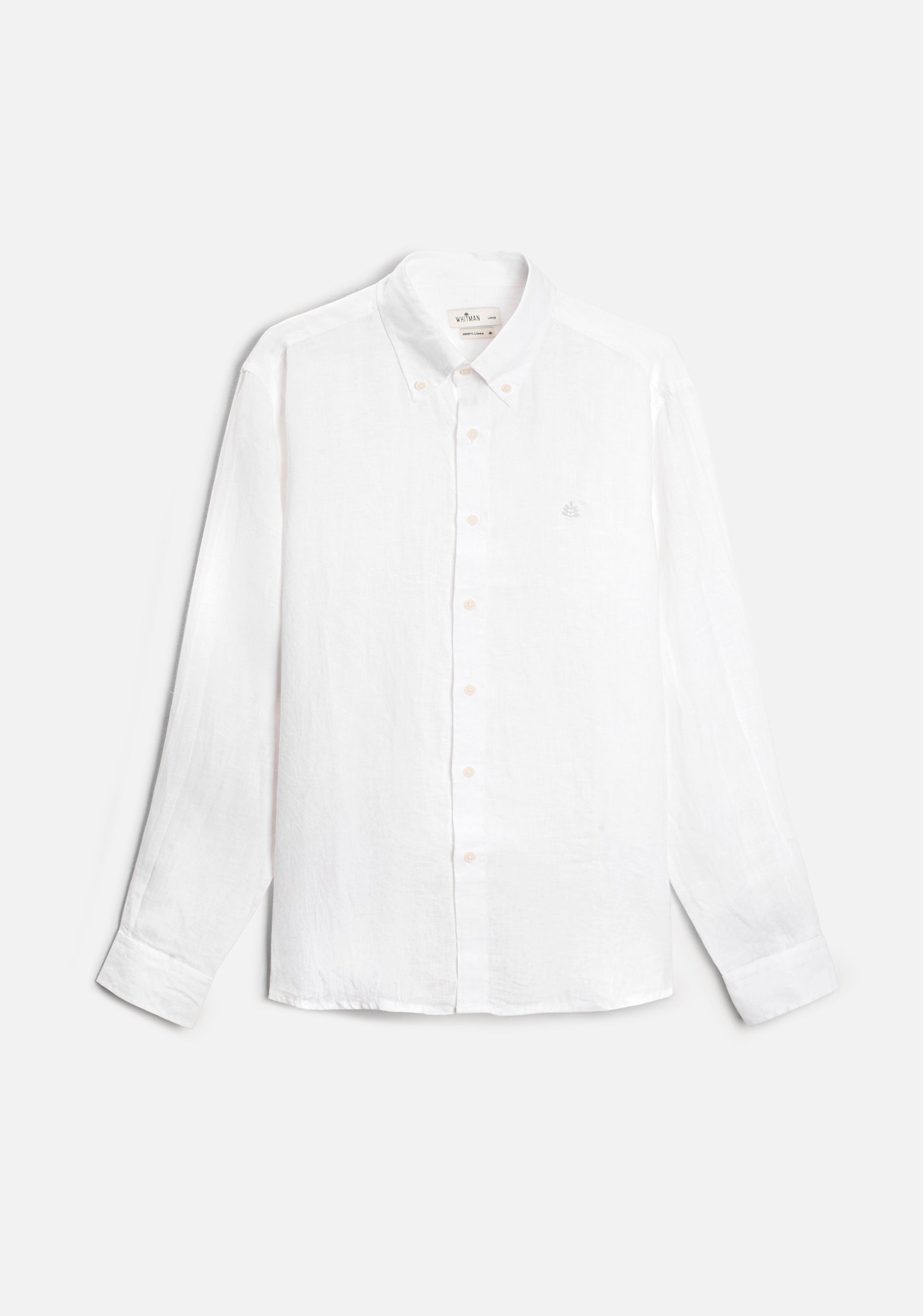 Camisa H CBD Lino L-Atn Blanco