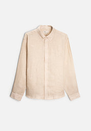 Camisa H CBD Lino L-Atn Avena