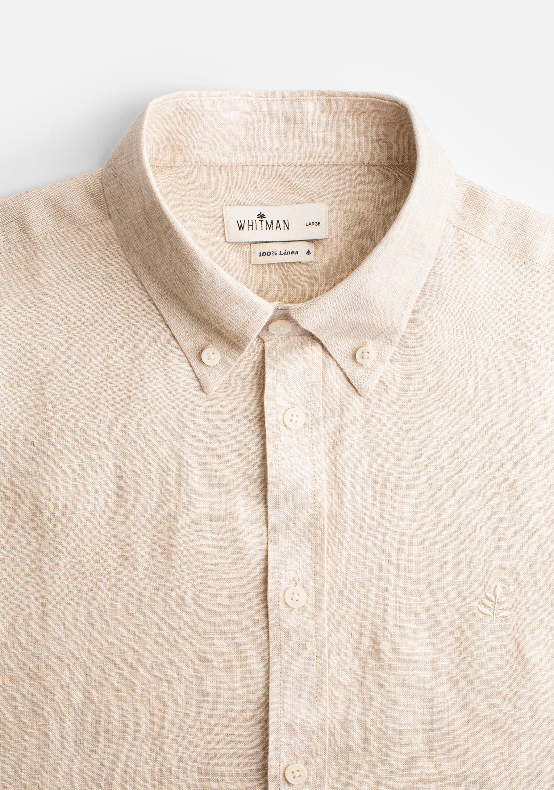Camisa H CBD Lino L-Atn Avena