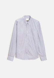 Camisa H CBD Rayas Azul Osc