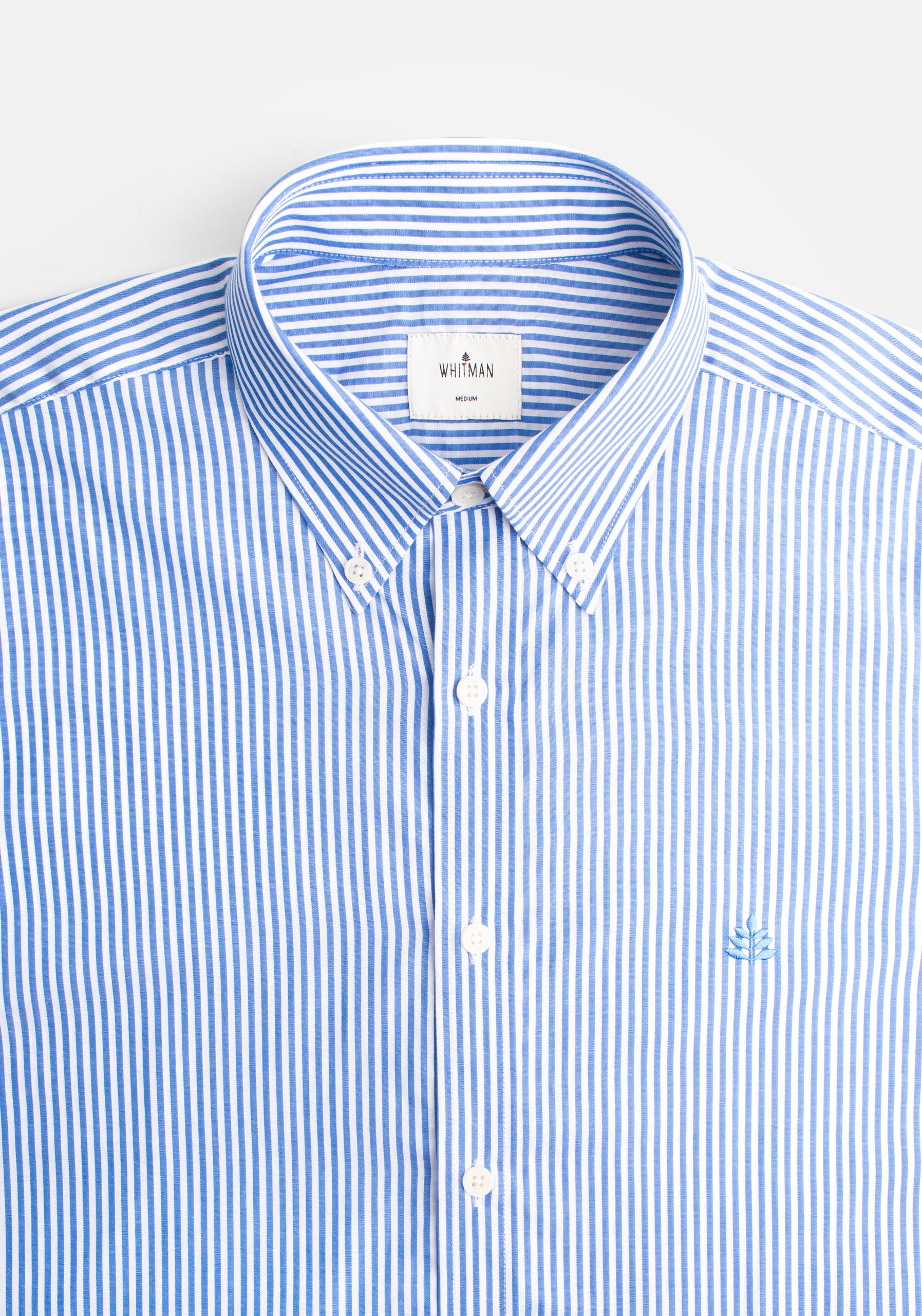Camisa H CBD Rayas Med. Azul Medio L-Atn