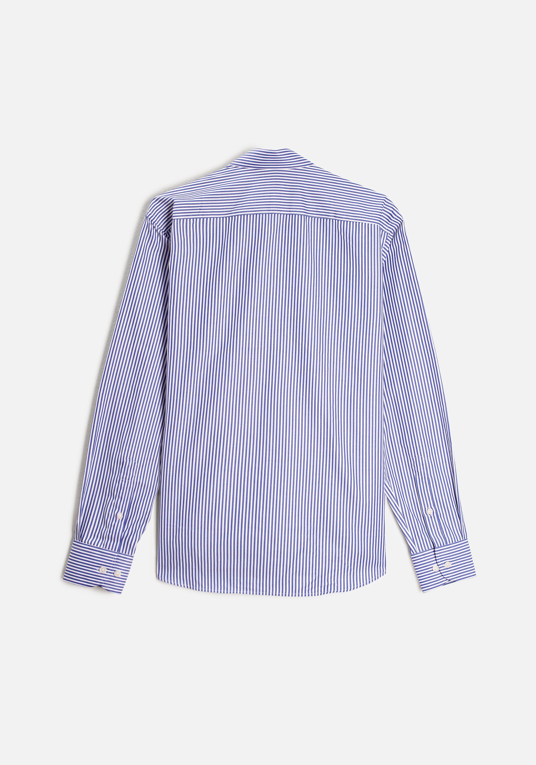 Camisa H CBD Rayas Med L-Fuc Azul Osc