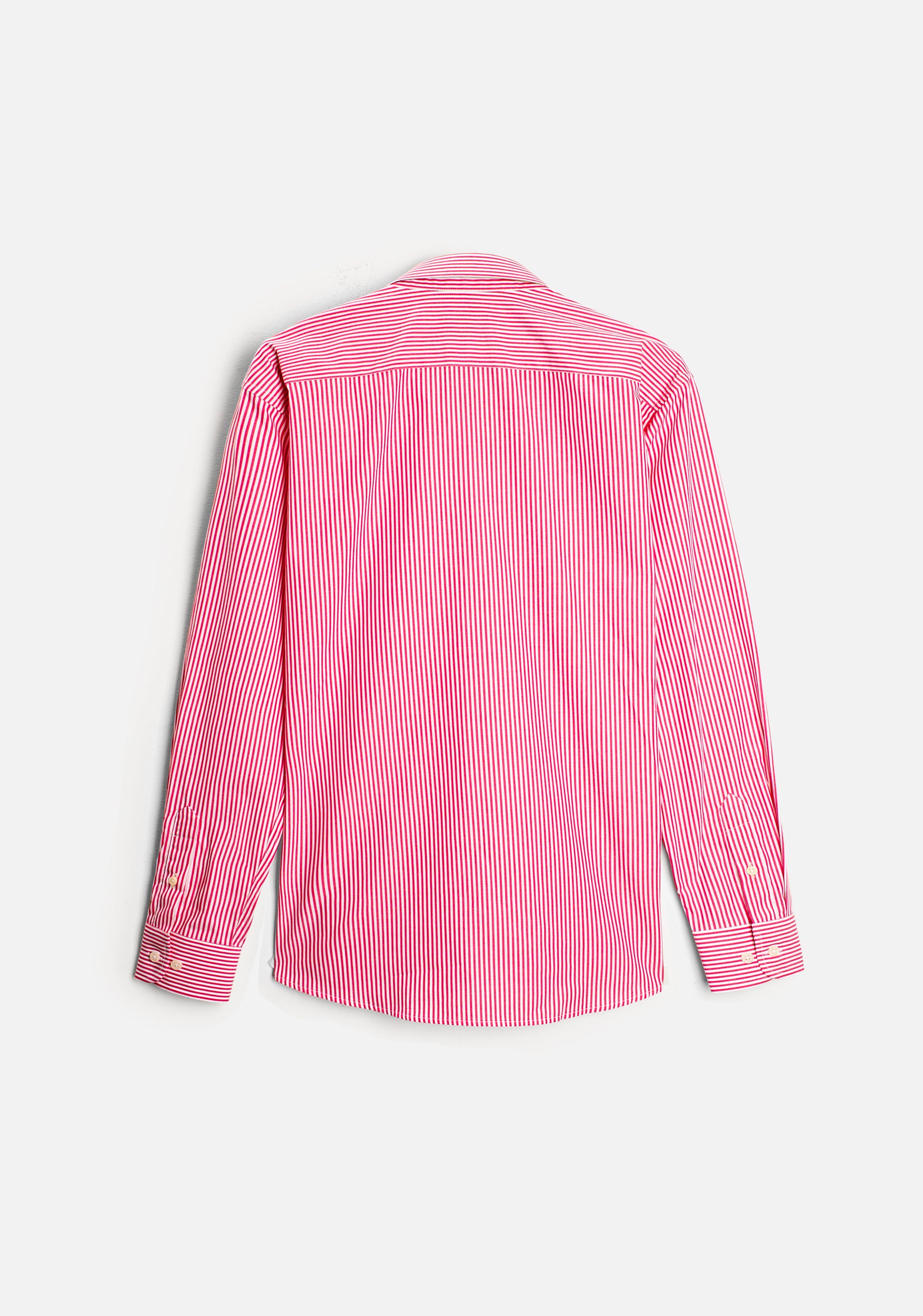 Camisa H CBD Rayas Med L-Hue Fucsia