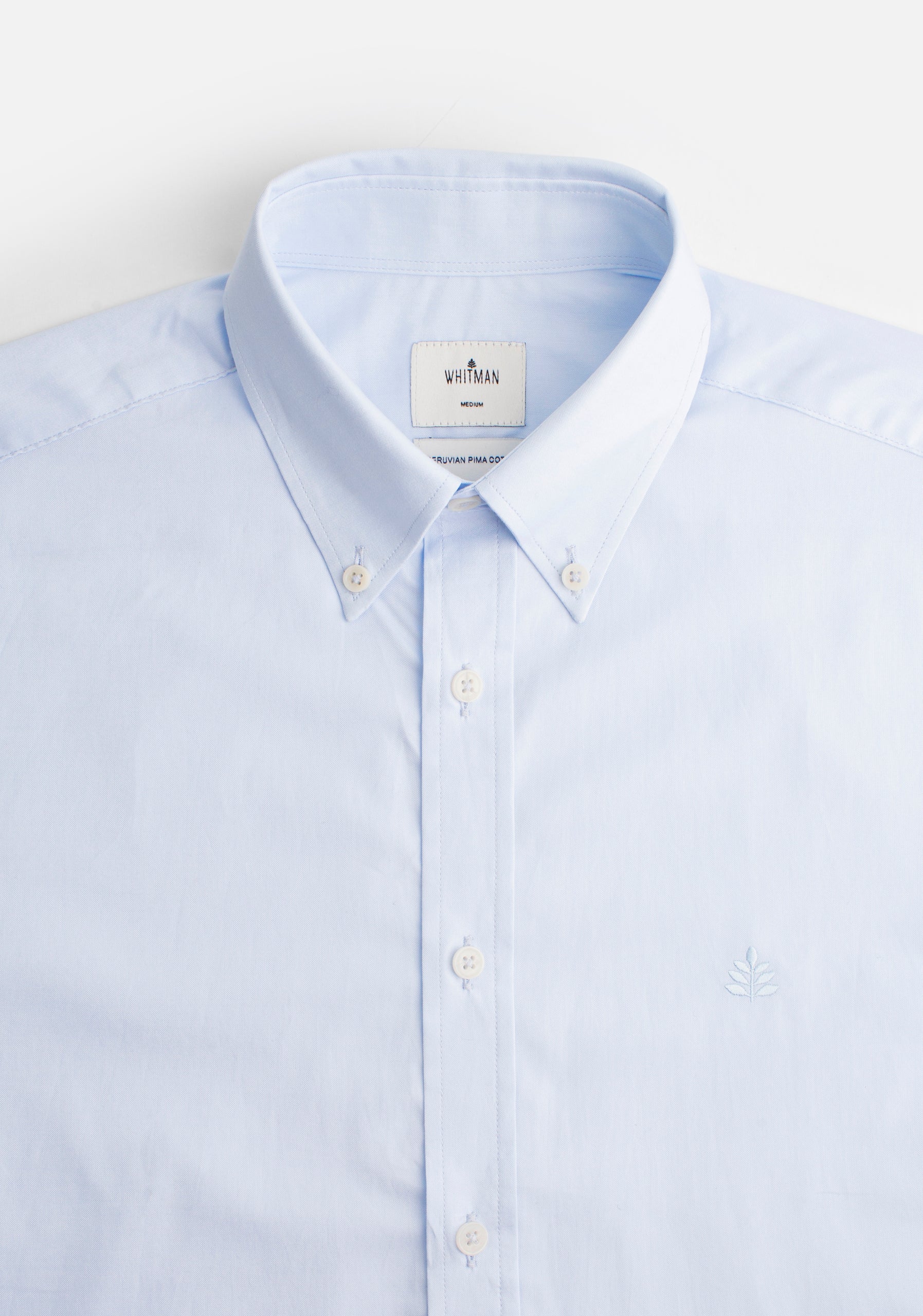 Camisa H CBD Unicolor L-Atn Azul Claro