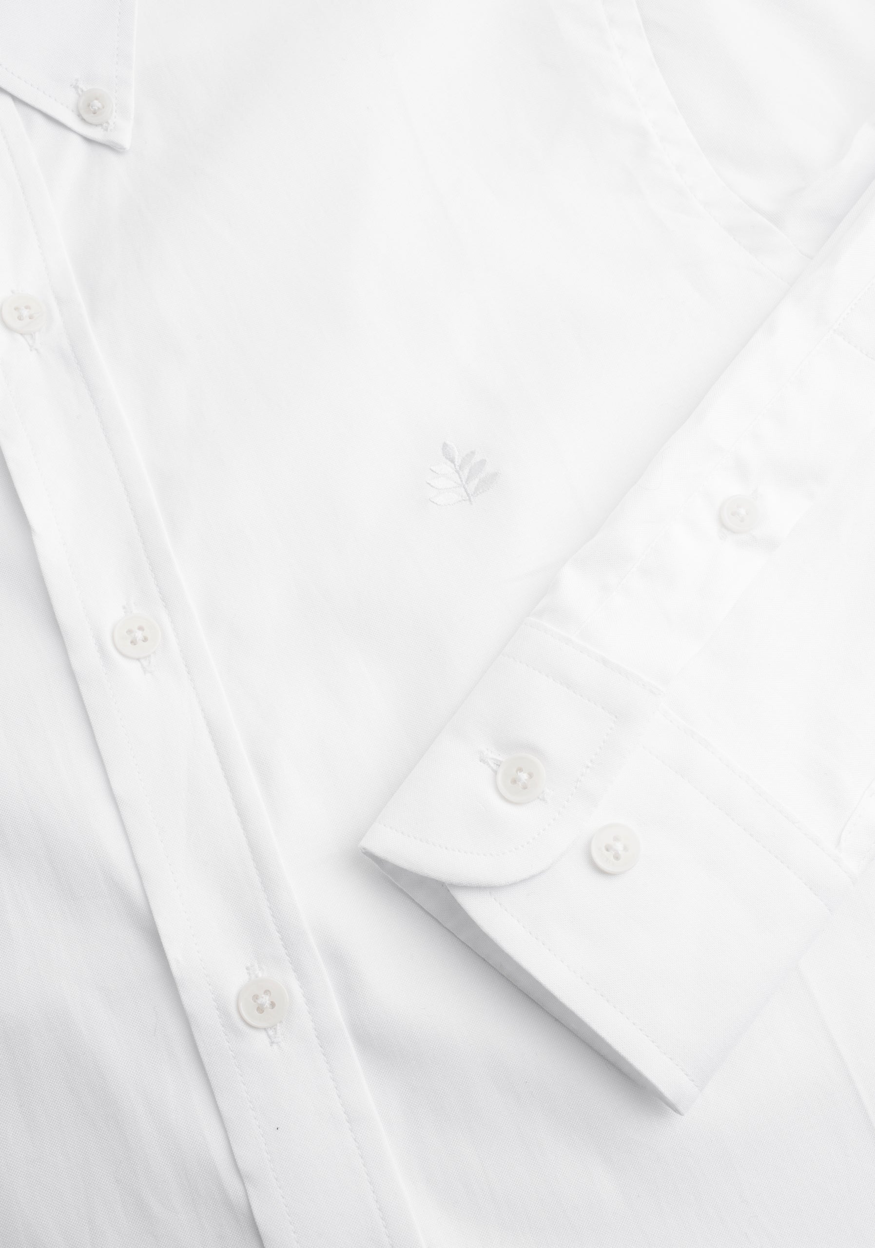 Camisa H CBD Unicolor L-Atn Blanco