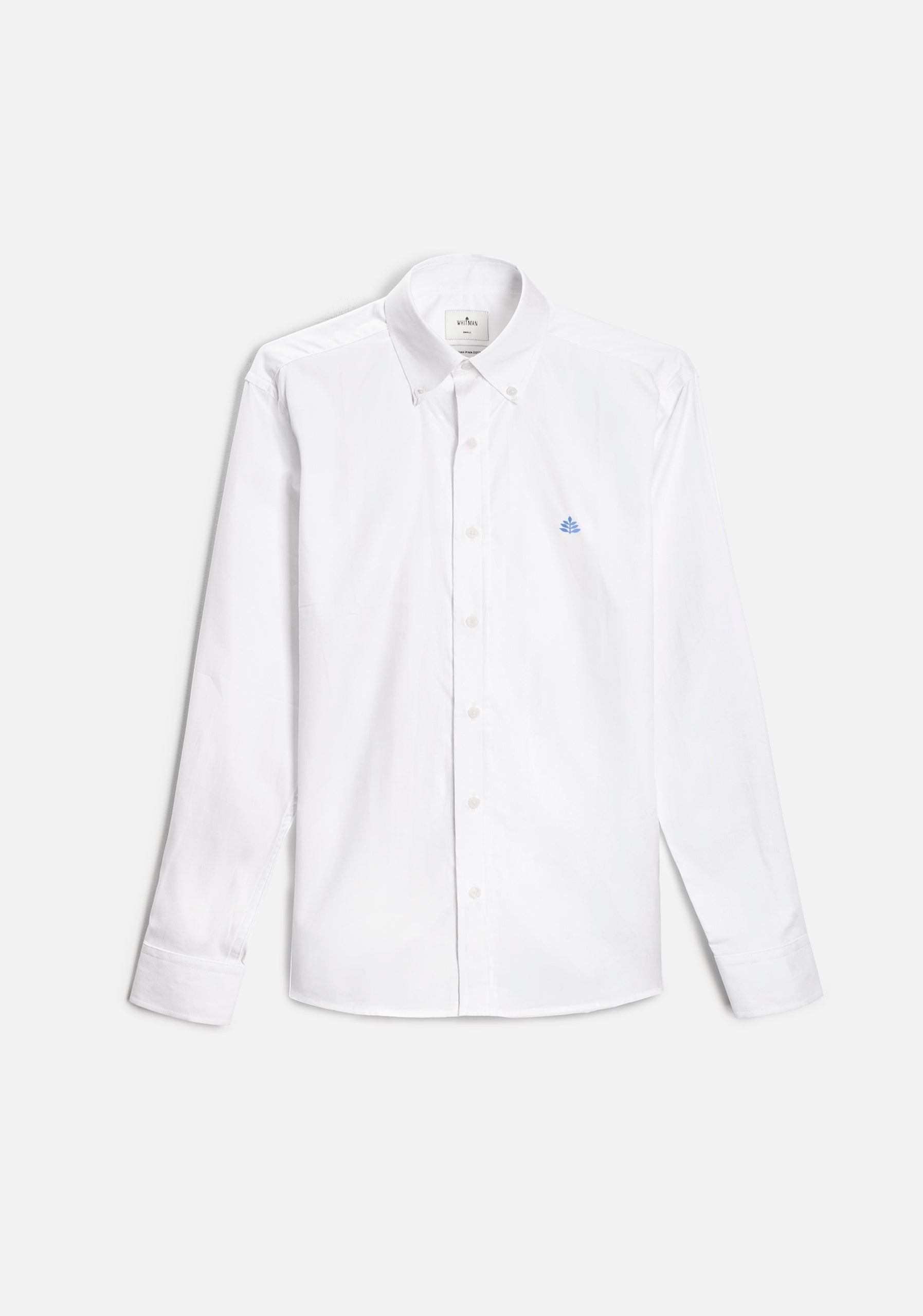 Camisa H CBD Unicolor L-Azu Blanco