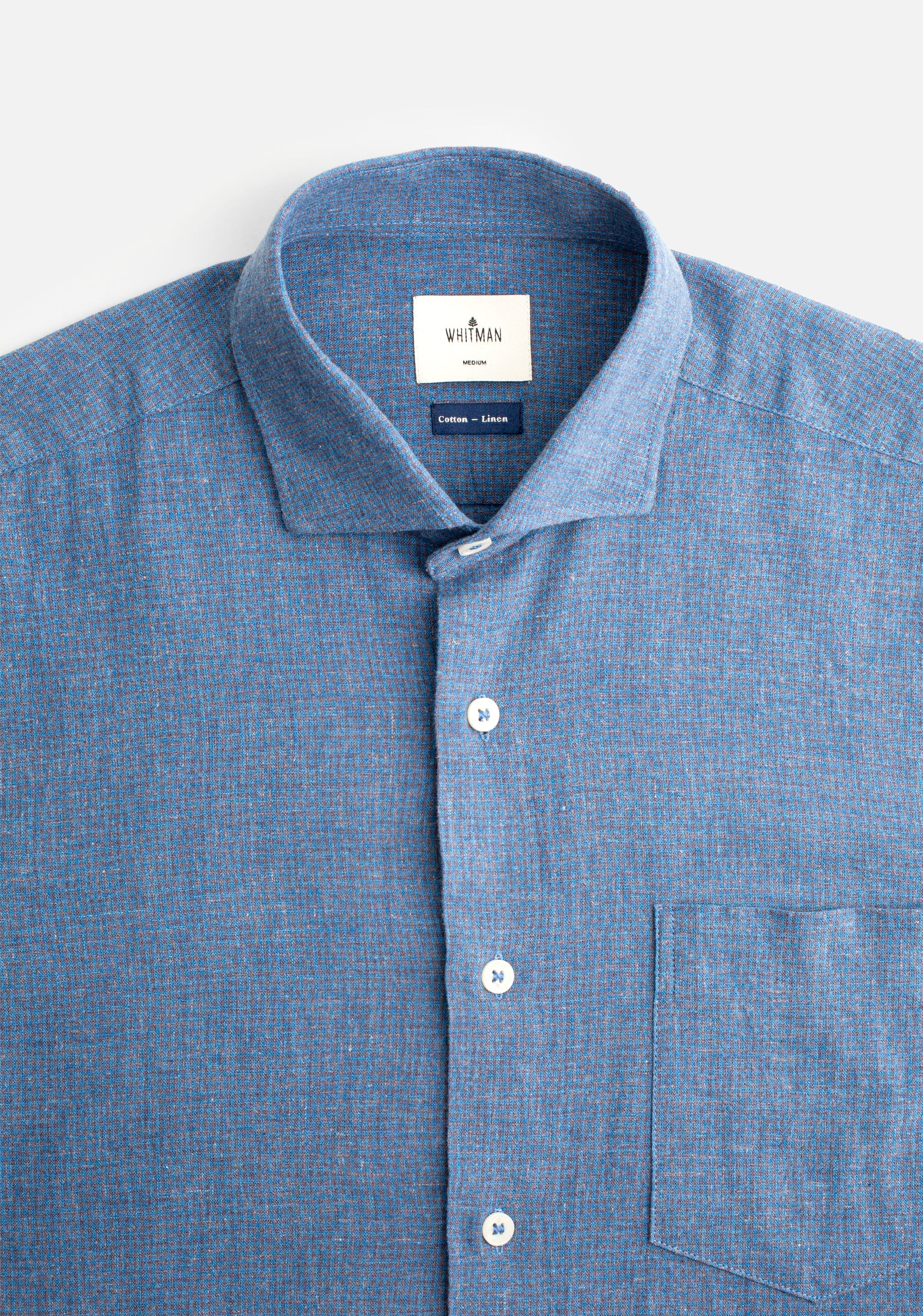Camisa H CF Felix Cuadros Peq Azul Medio