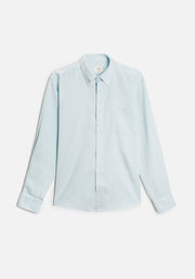 Camisa H Hamilton Tencel Azul Claro