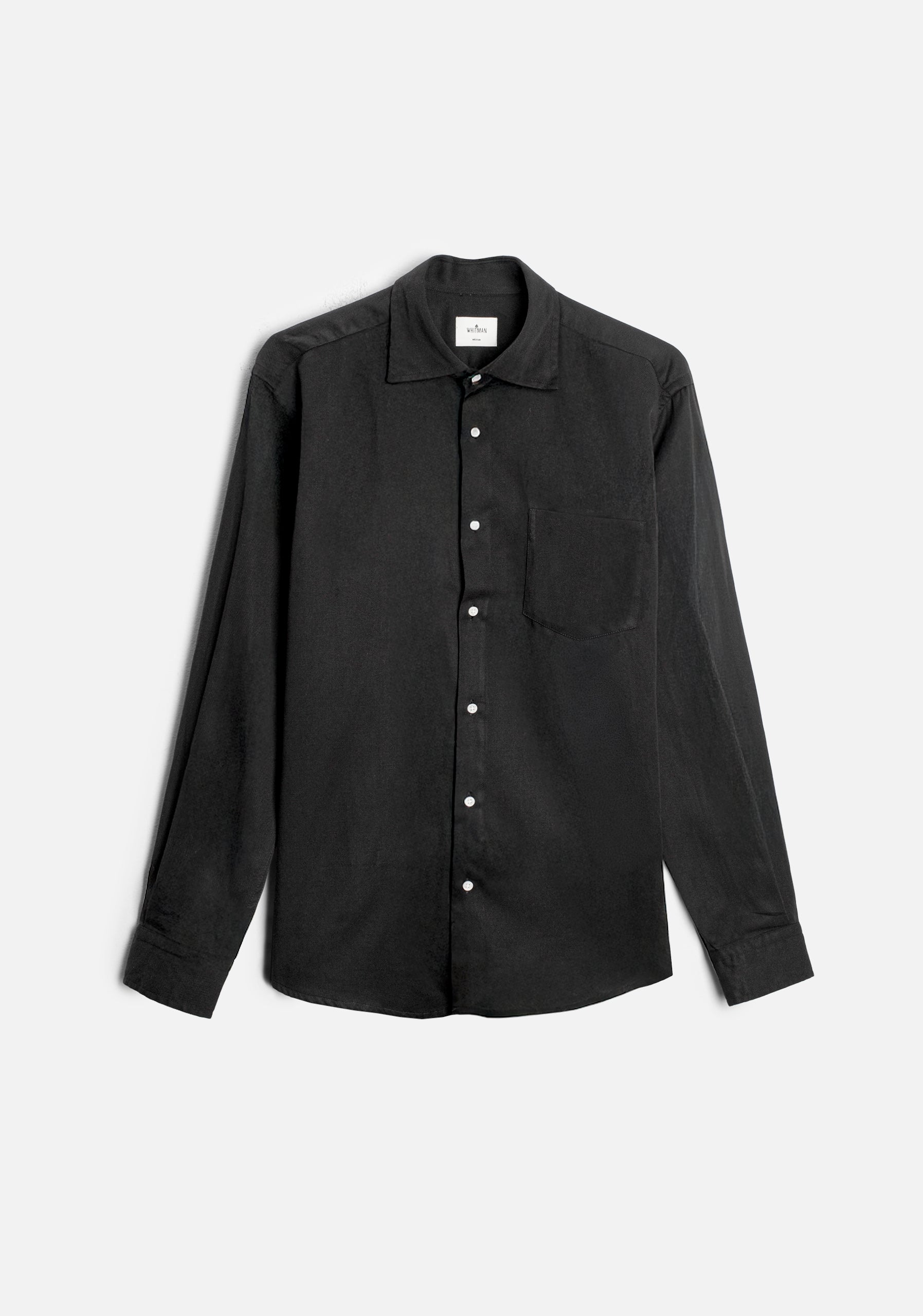 Camisa H CI Hamilton Tencel Negro