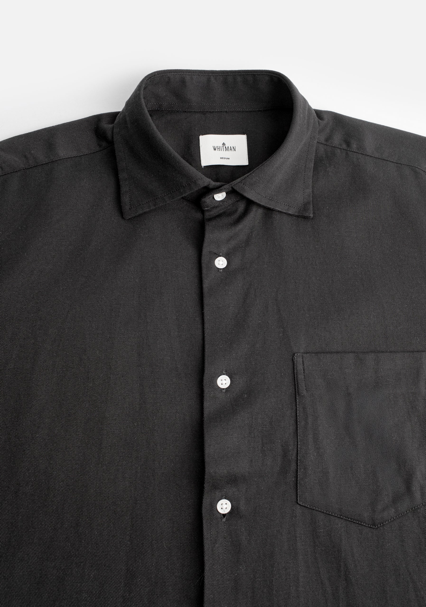 Camisa H CI Hamilton Tencel Negro
