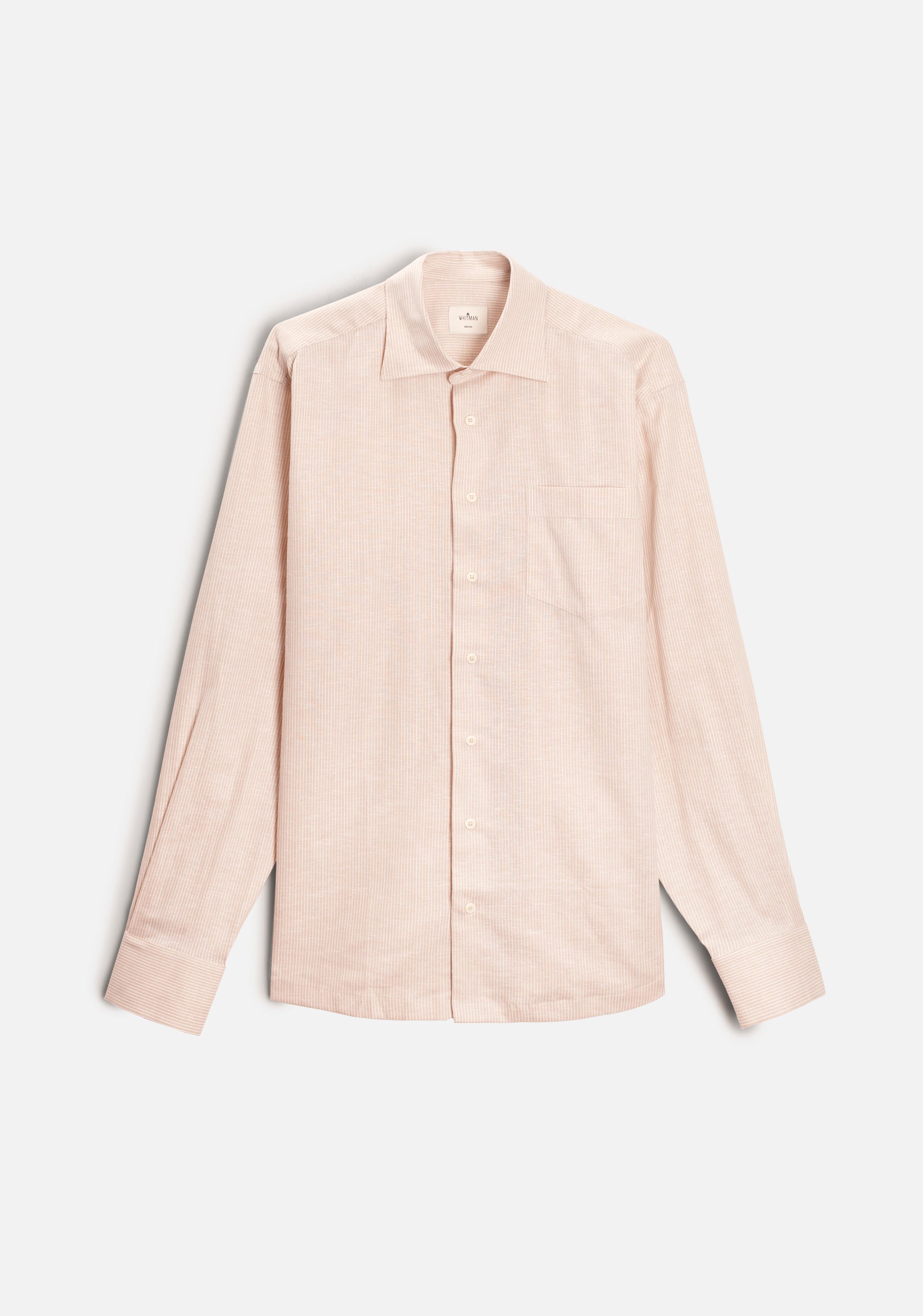 Camisa H CI Jamaica Rayas Delg Café Claro