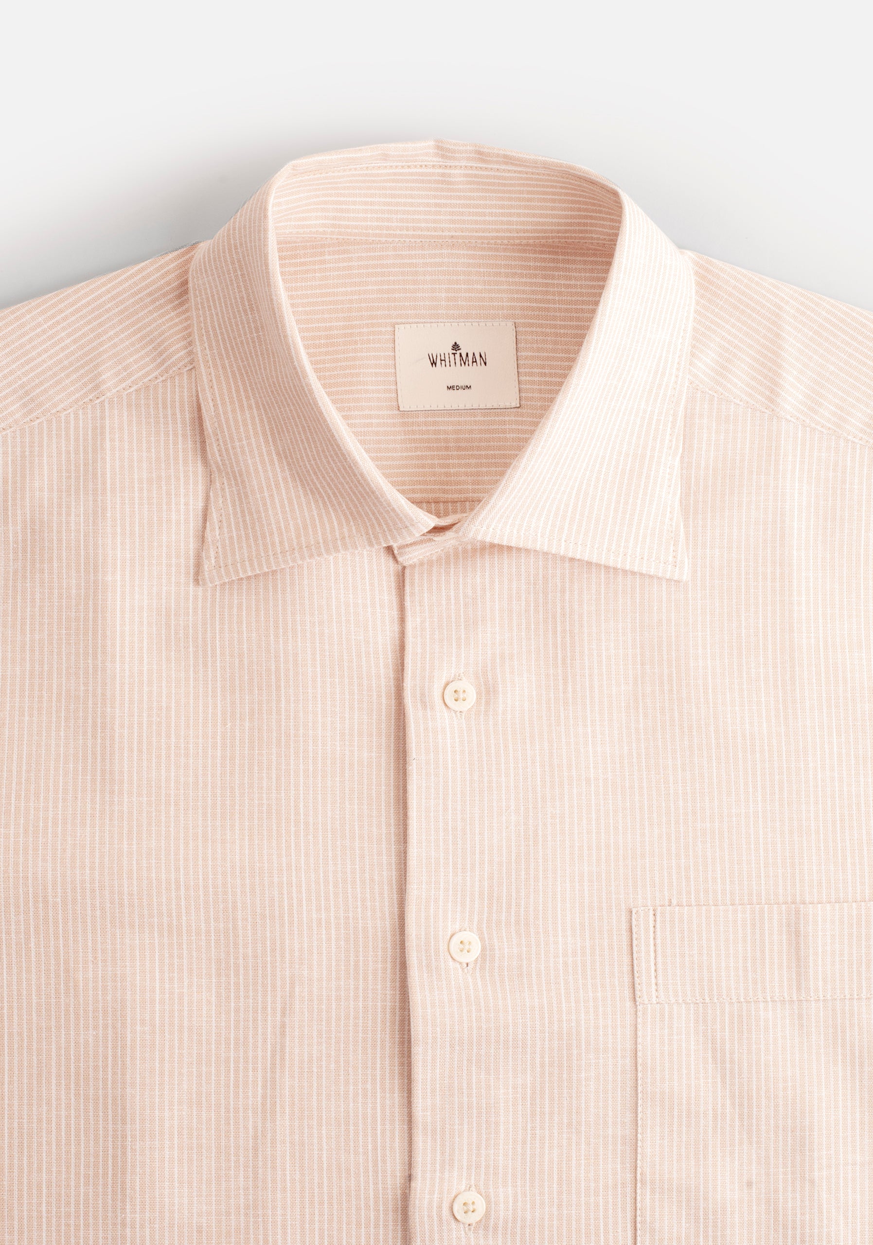 Camisa H CI Jamaica Rayas Delg Café Claro