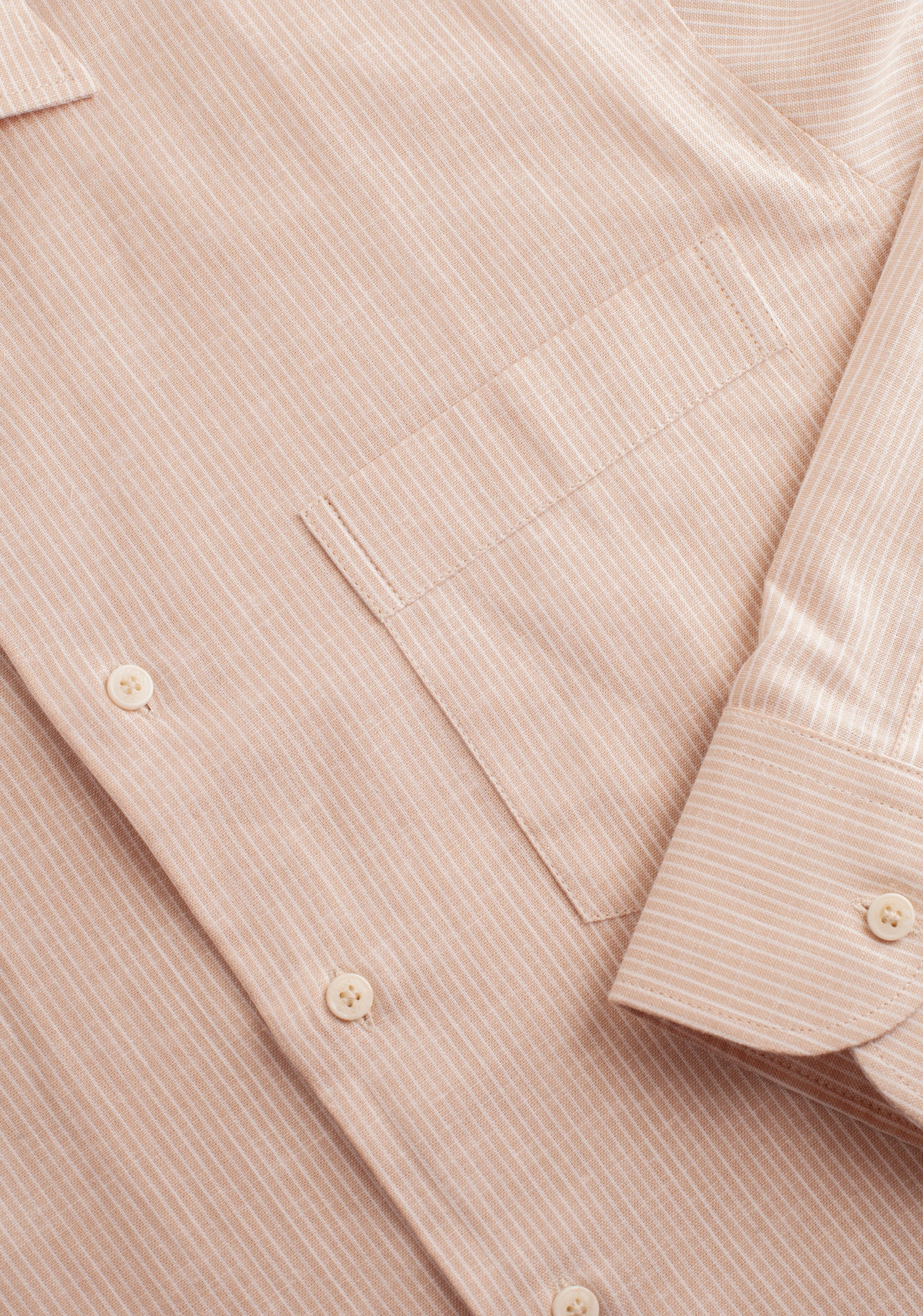 Camisa H CI Jamaica Rayas Delg Café Claro