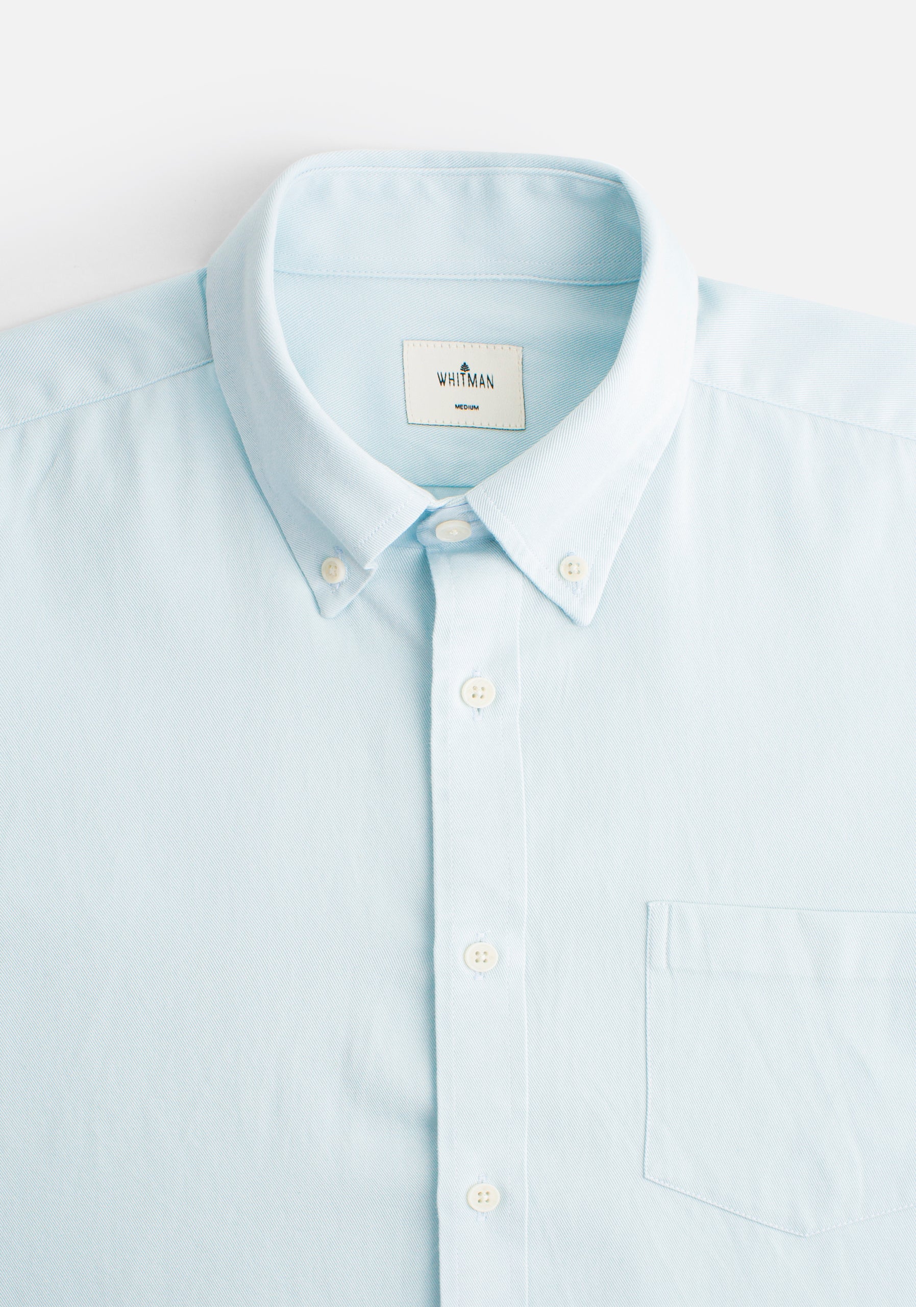 Camisa H Hamilton Tencel Azul Claro
