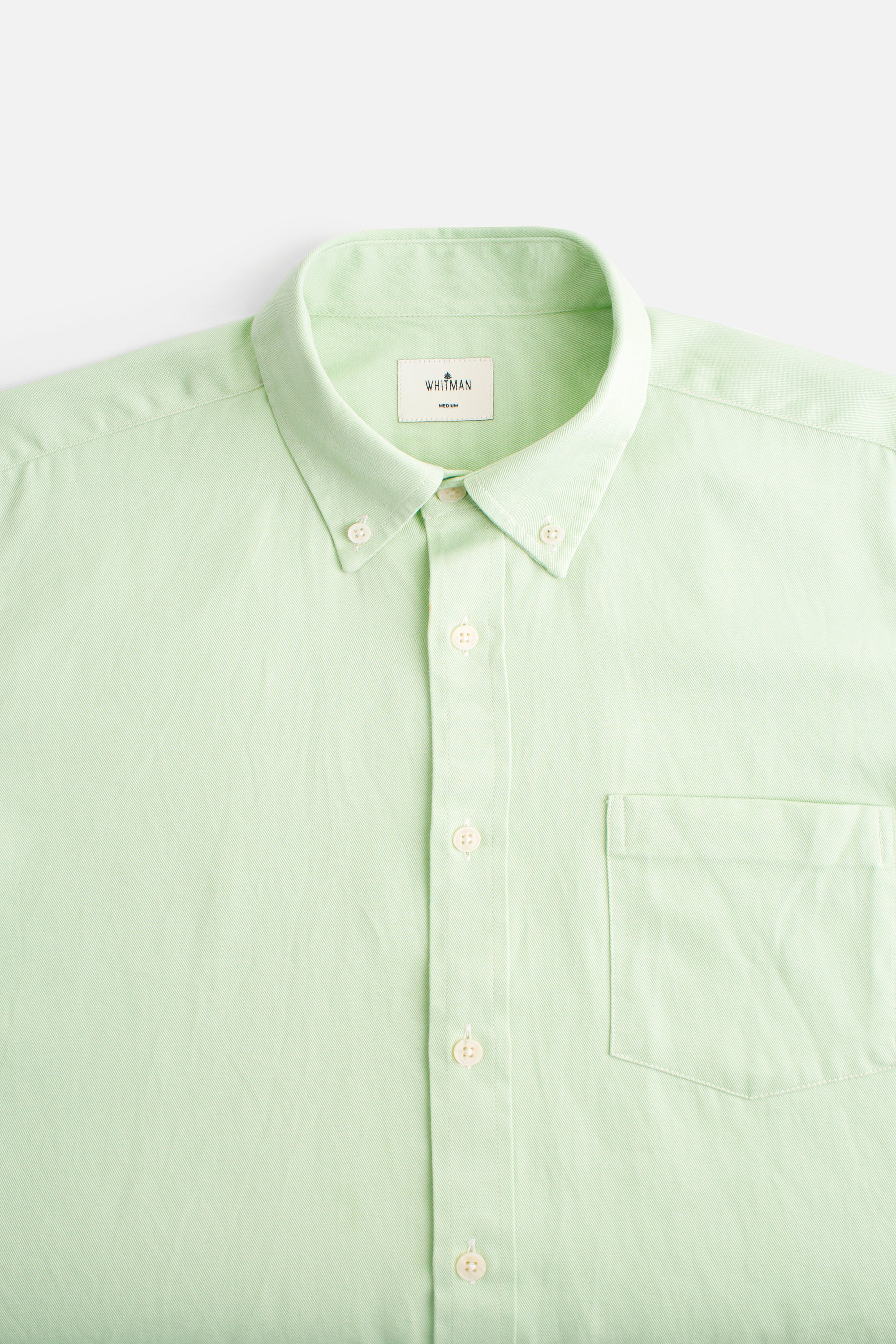 Camisa H Hamilton Tencel Verde Claro
