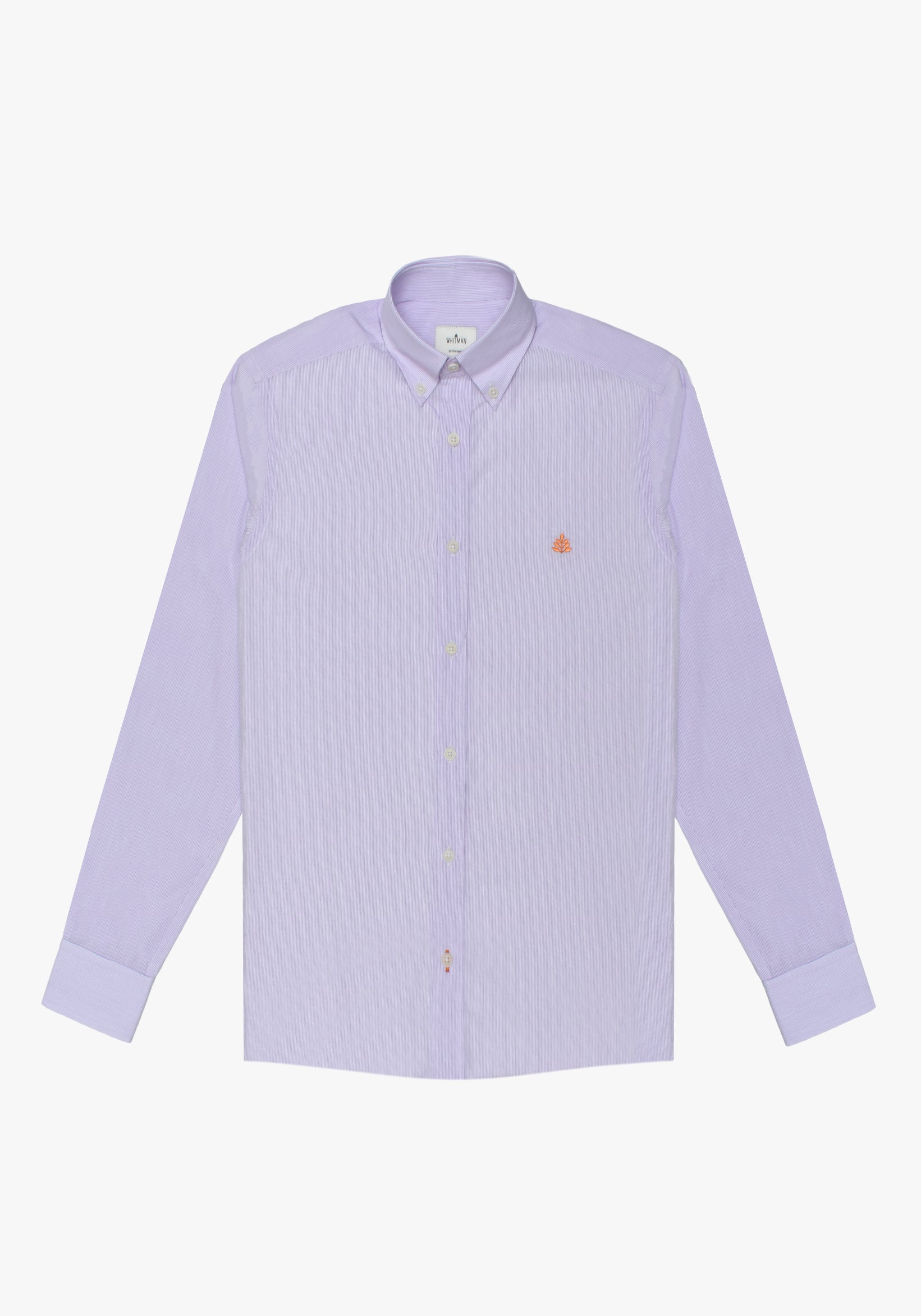 Camisa Whitman Líneas Delg. Lila - Blanco Cbd