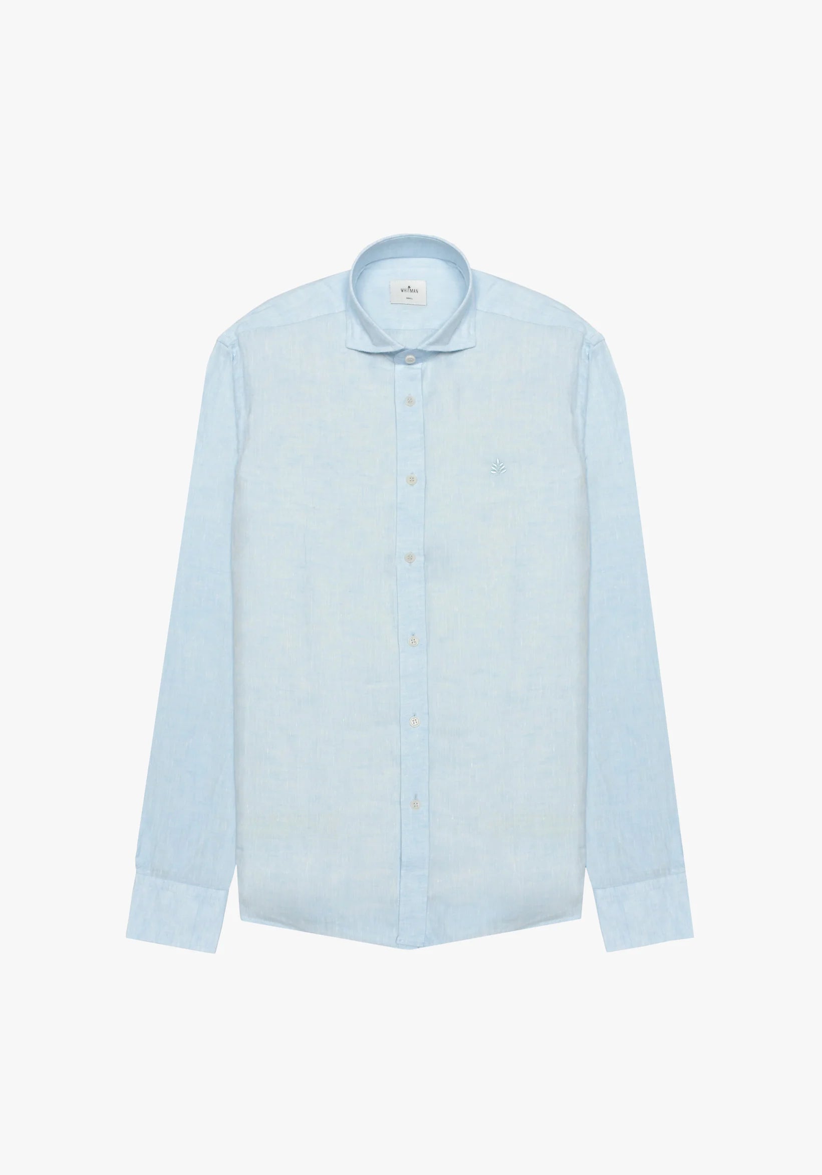 Camisa Lino Cf Azul Celeste L-Atn