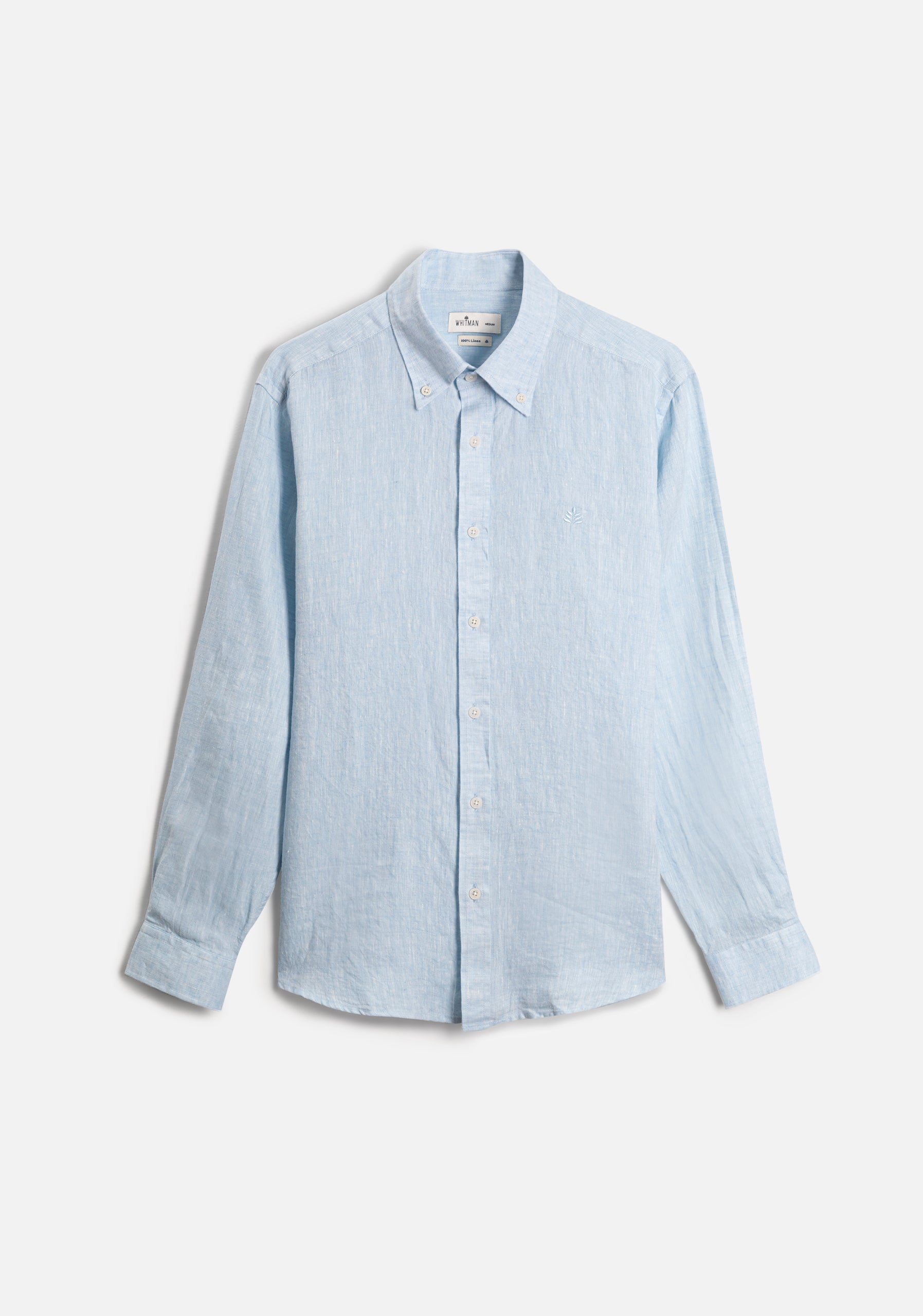 Camisa Lino CBD Azul Celeste L-Atn