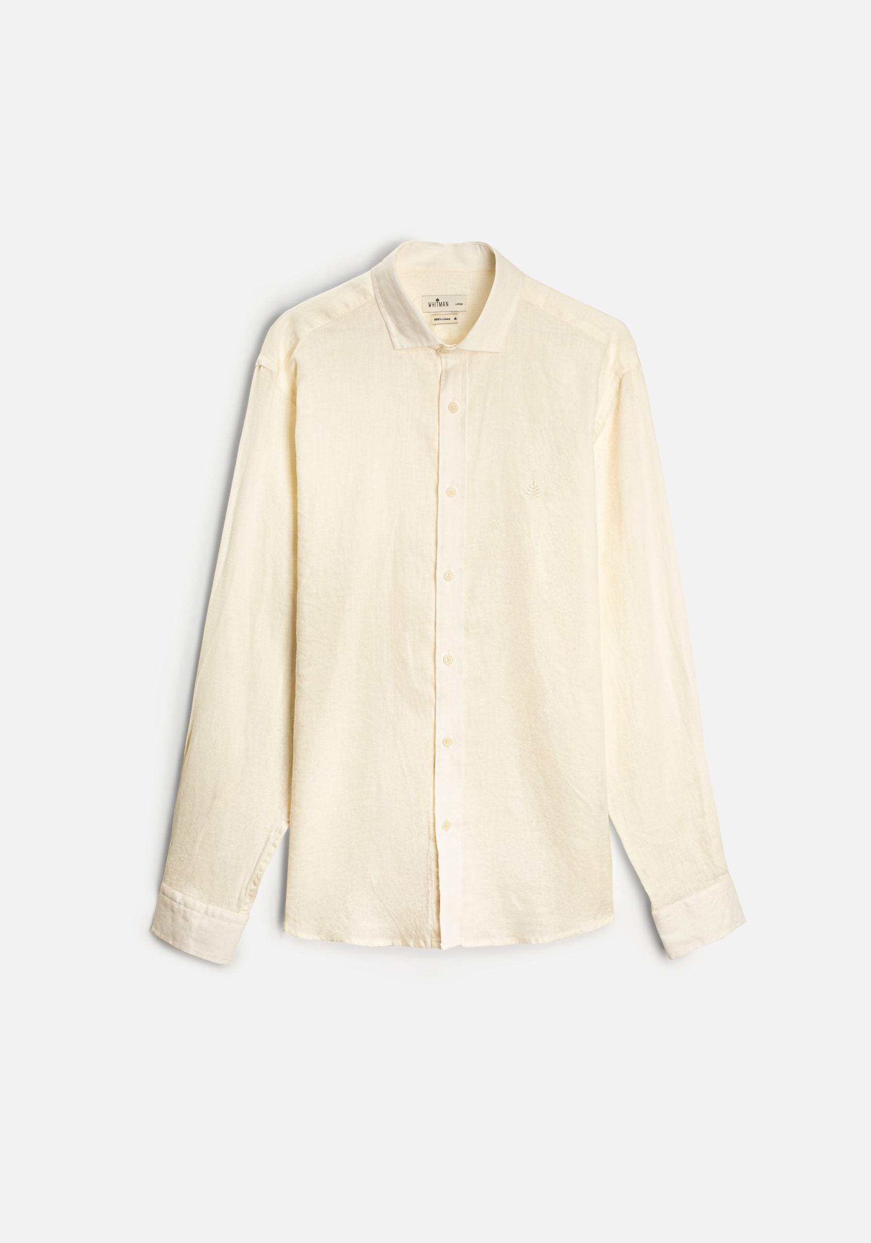 Camisa Lino CF Marfil L-Atn