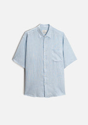 Camisa Lino Cf Harlem Azul Claro