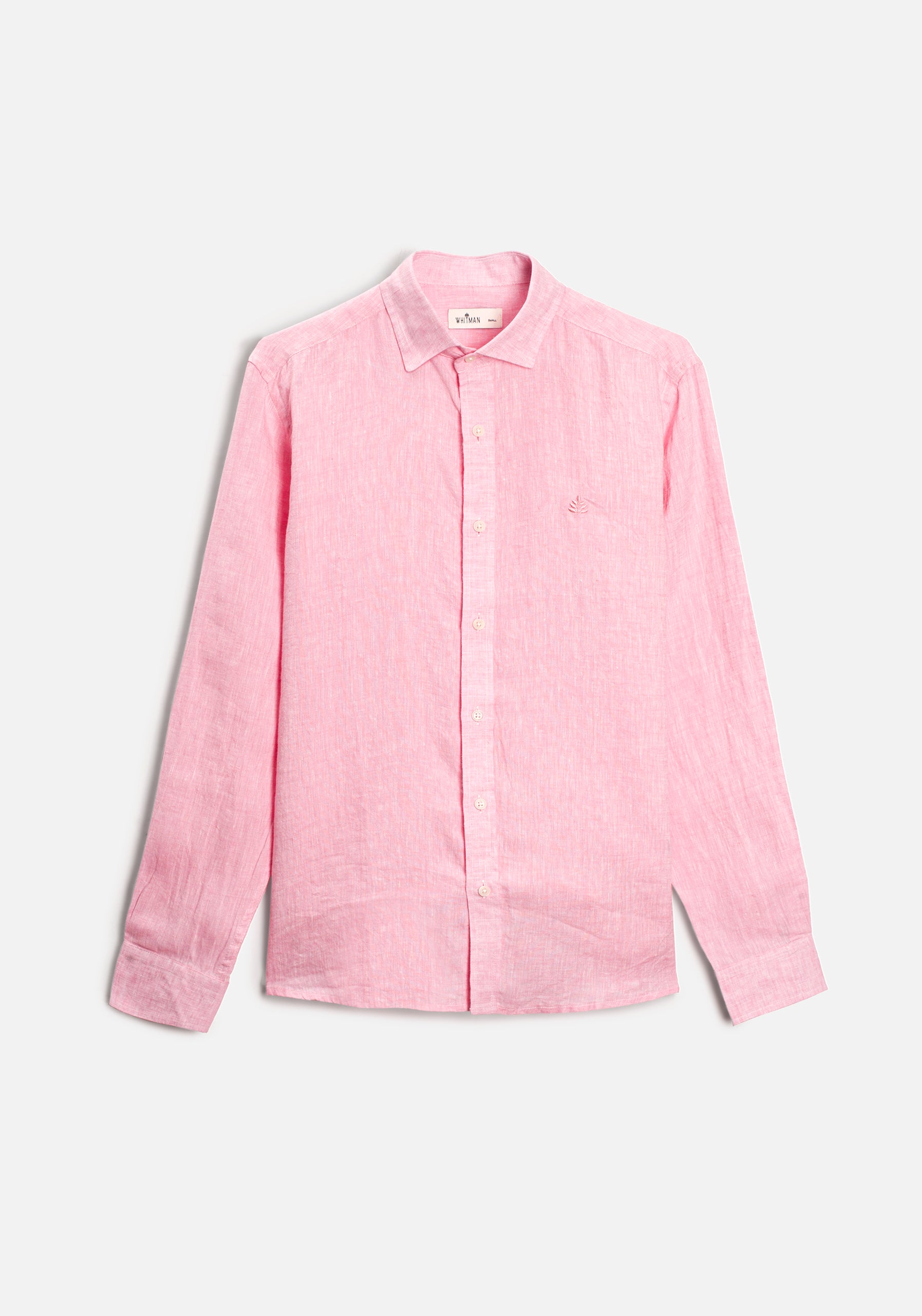 Camisa Lino Rosado L-Ant