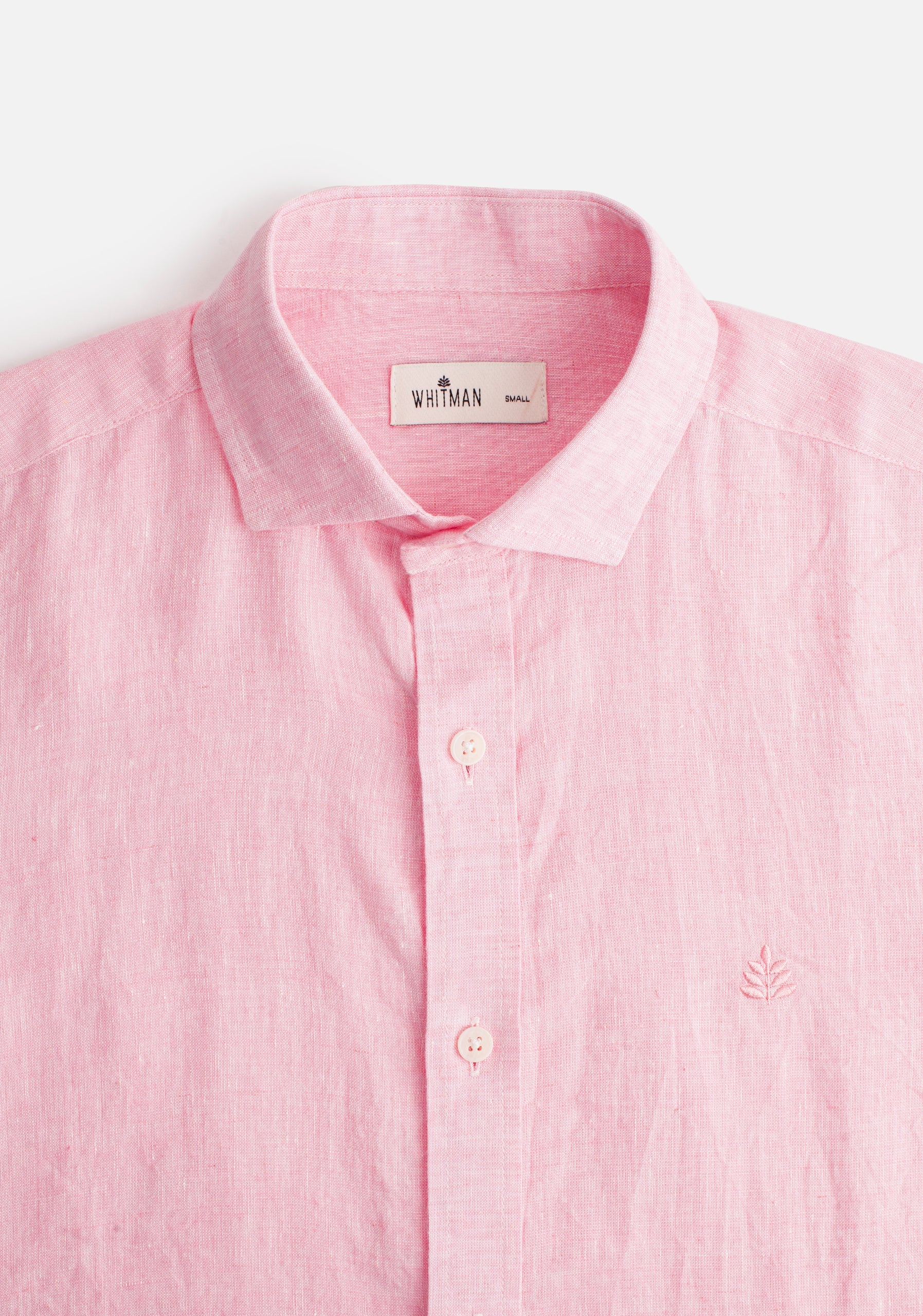 Camisa Lino Rosado L-Ant