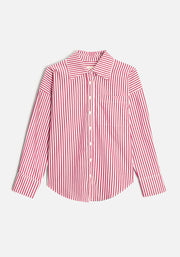 Camisa M Antonella Rayas Cereza
