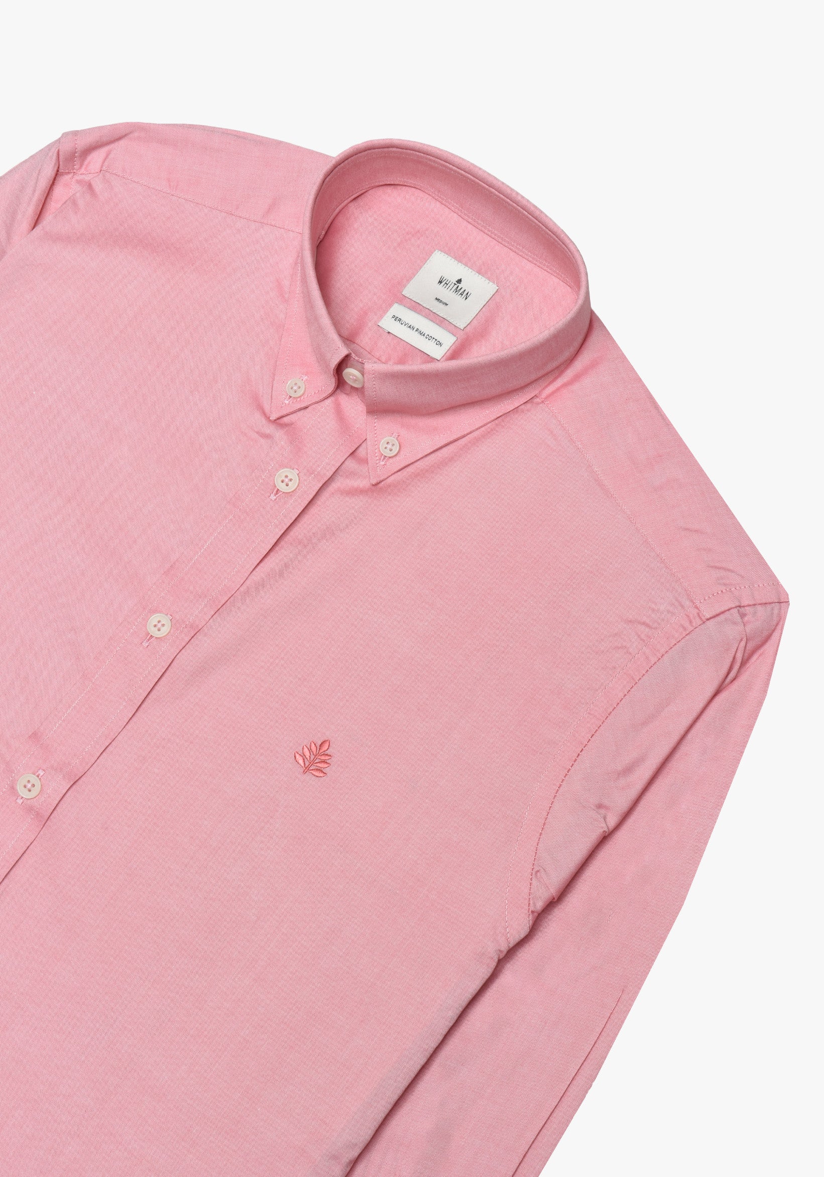 Camisa Salmon Cuello Button Down L-Atn